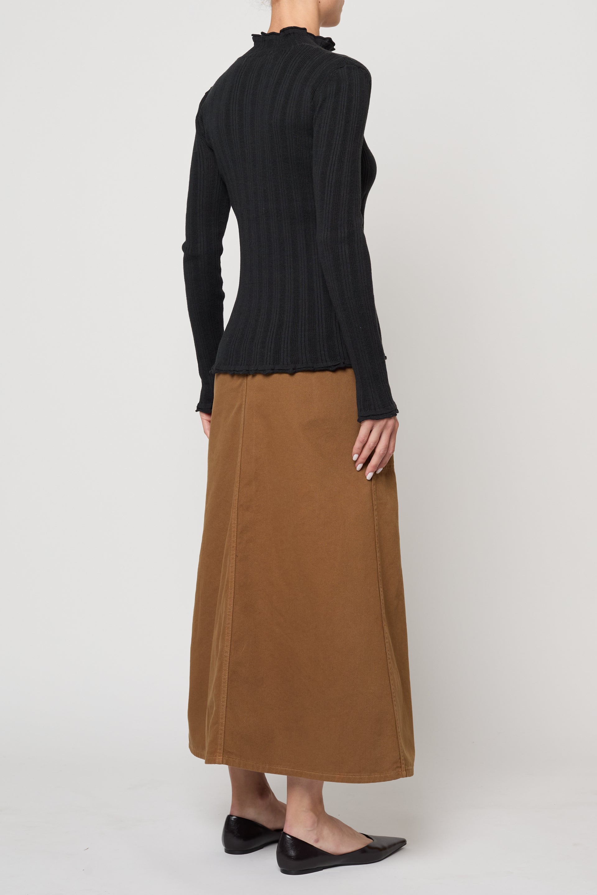 Pointelle Cardigan in Cotton