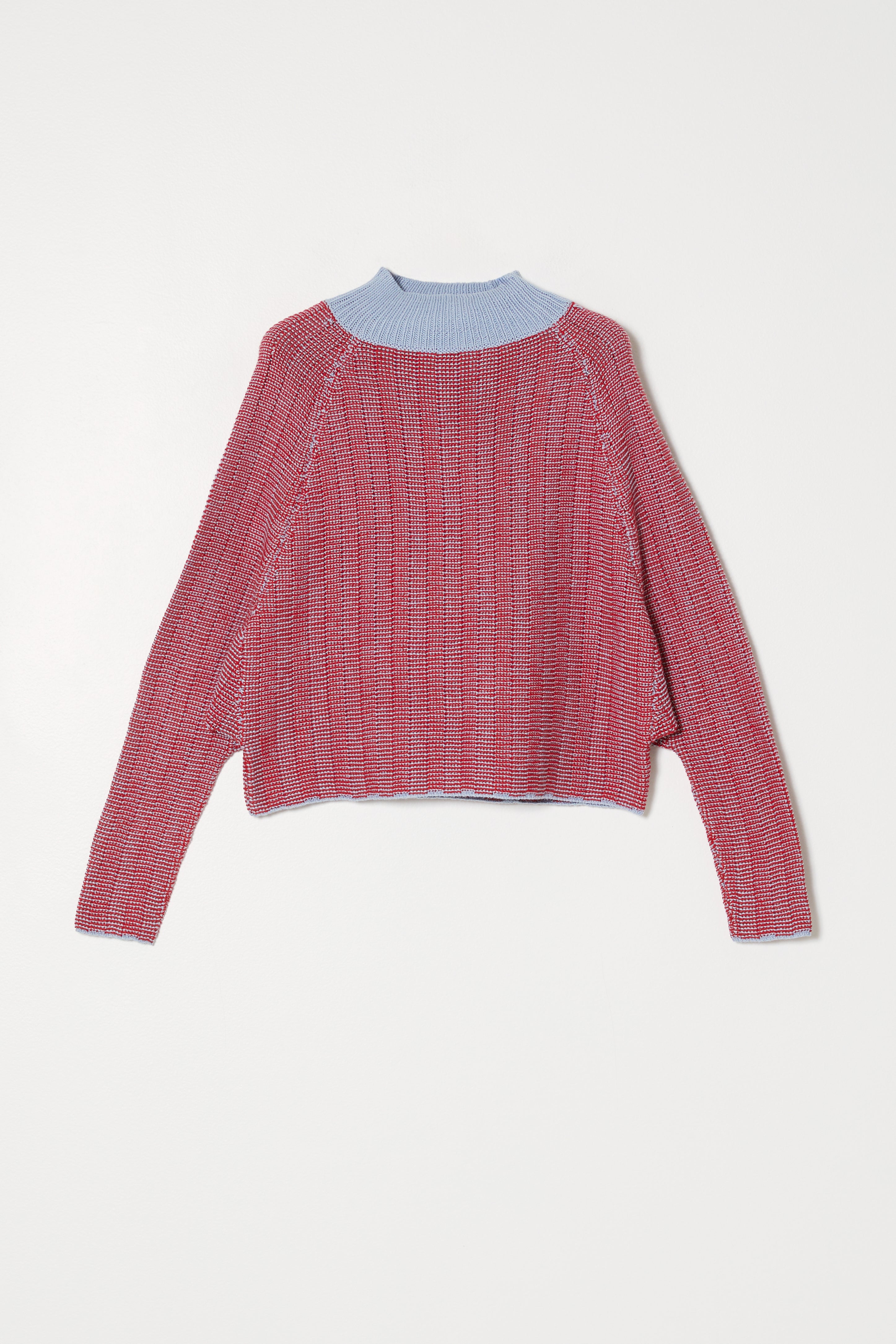 Henrietta Top in Checkerboard Stitch