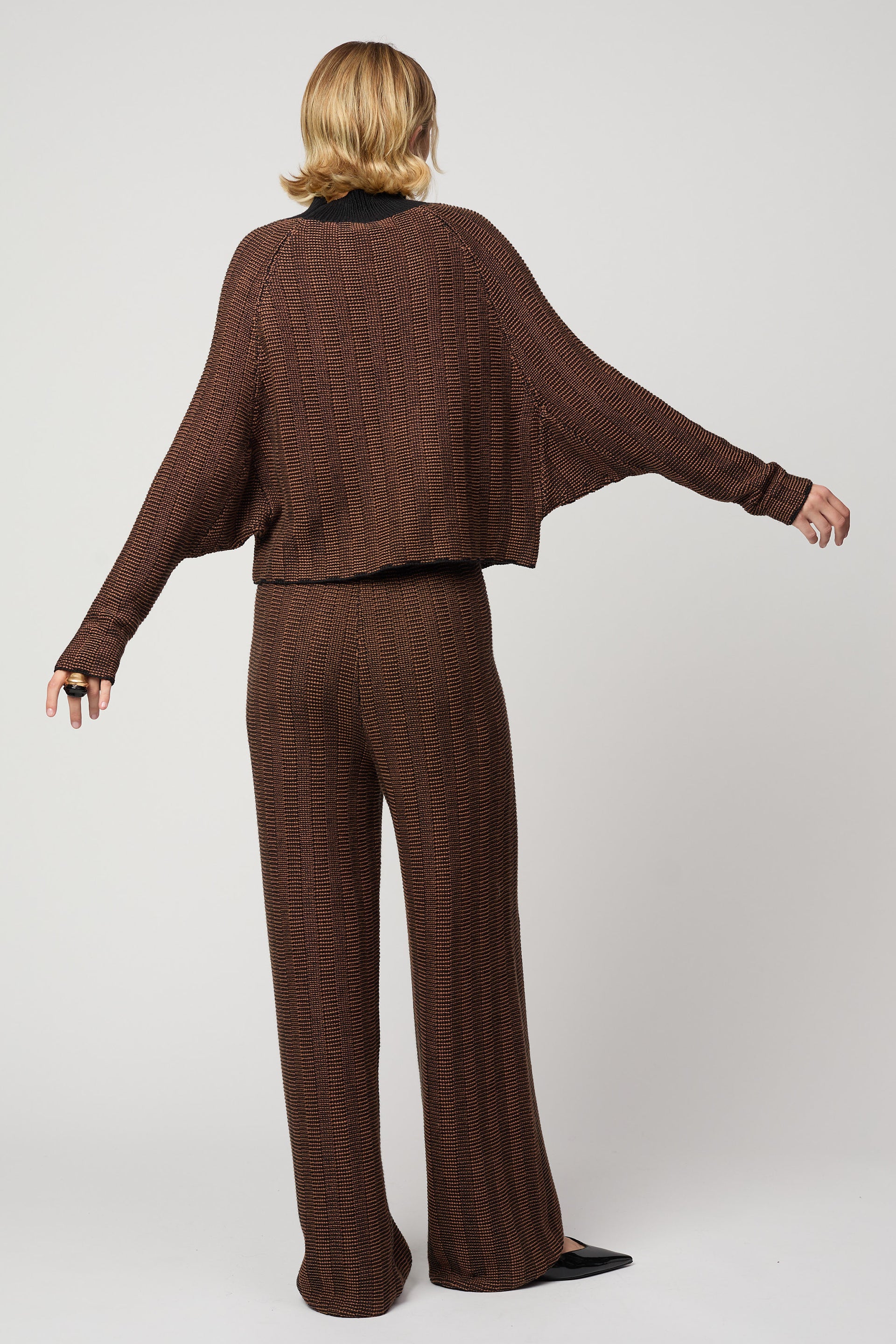 ヘンリエッタ チェッカーボードステッチ トップ