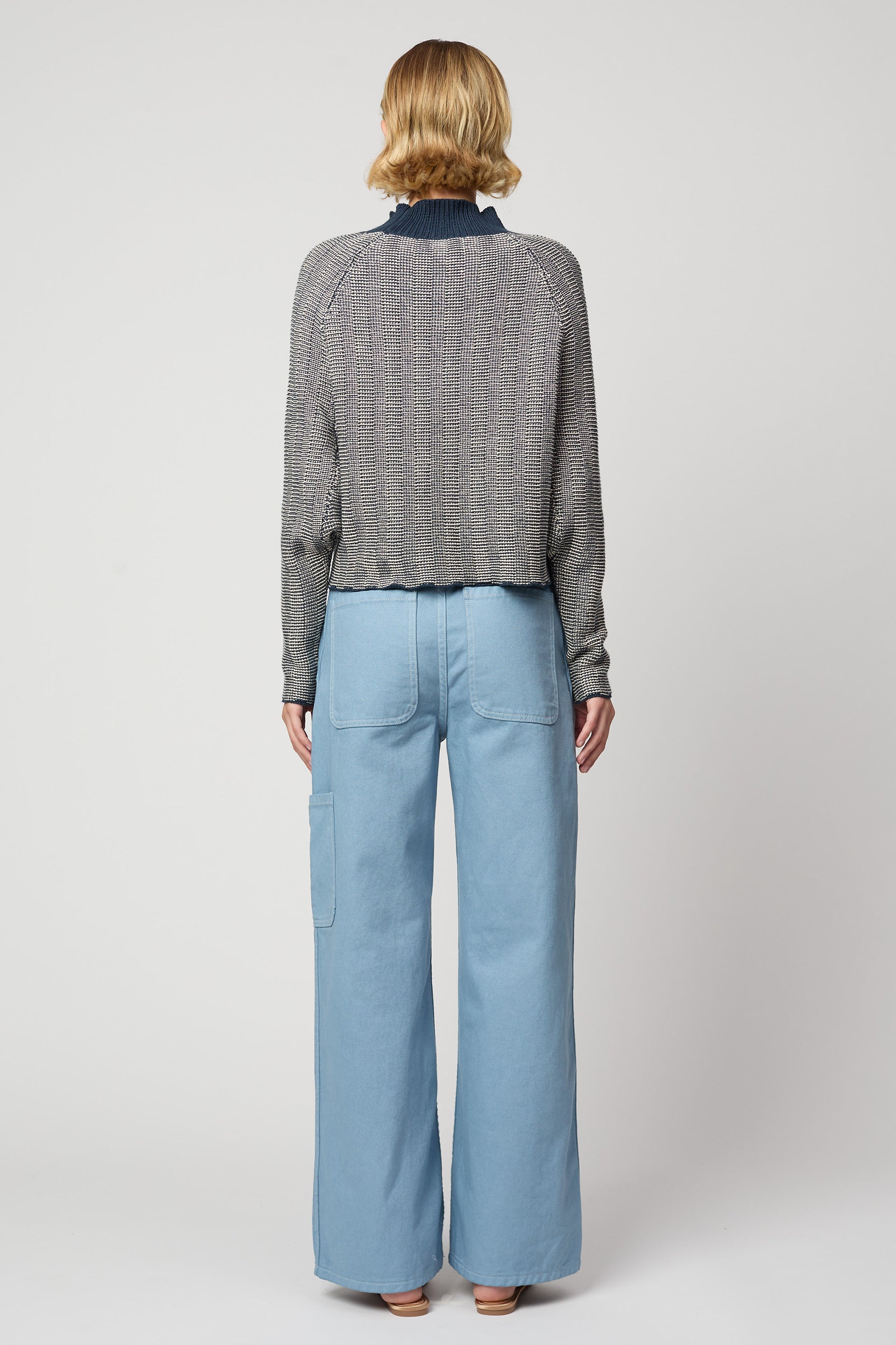 ヘンリエッタ チェッカーボードステッチ トップ