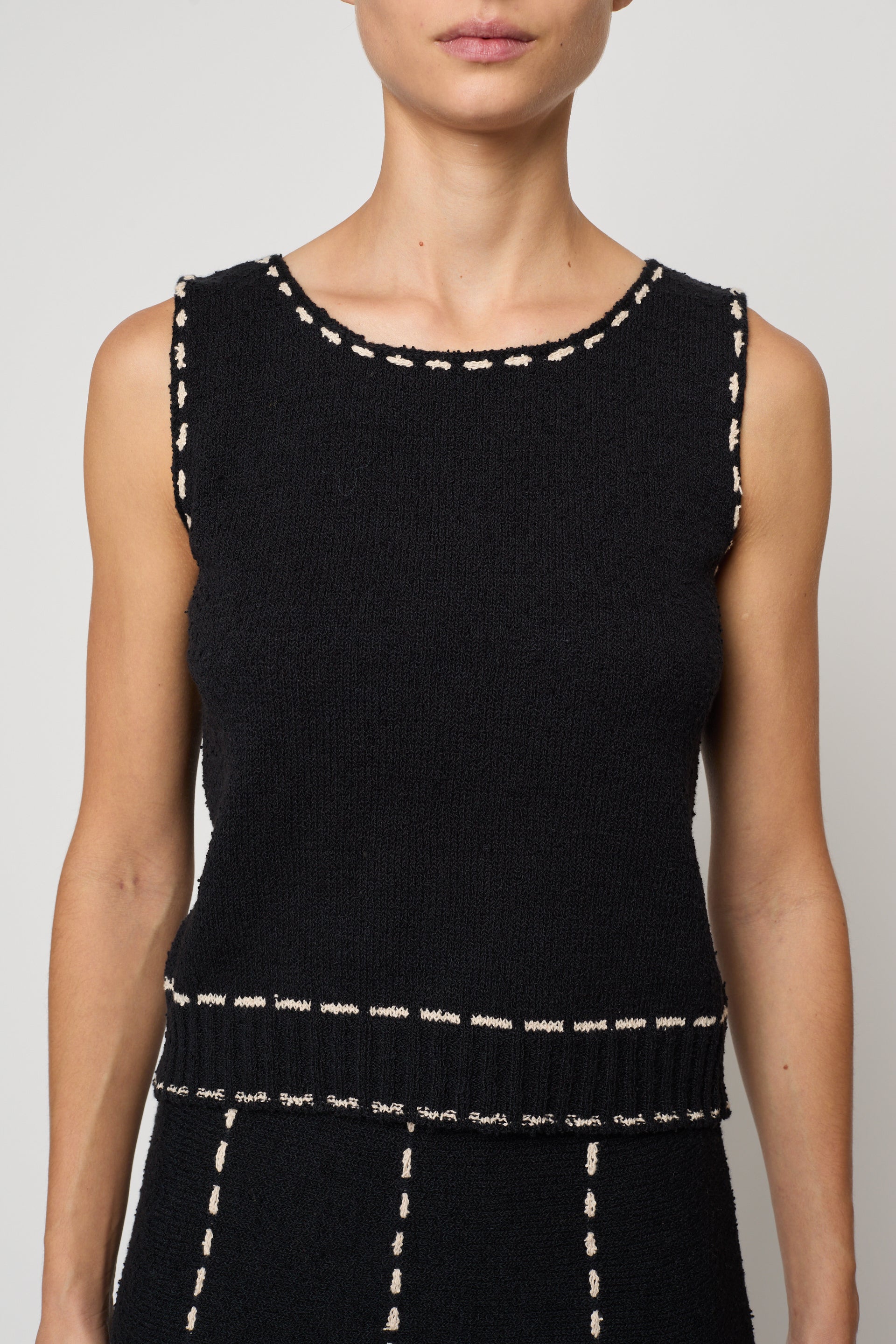 Romy Top in Boucle Tanguis Cotton