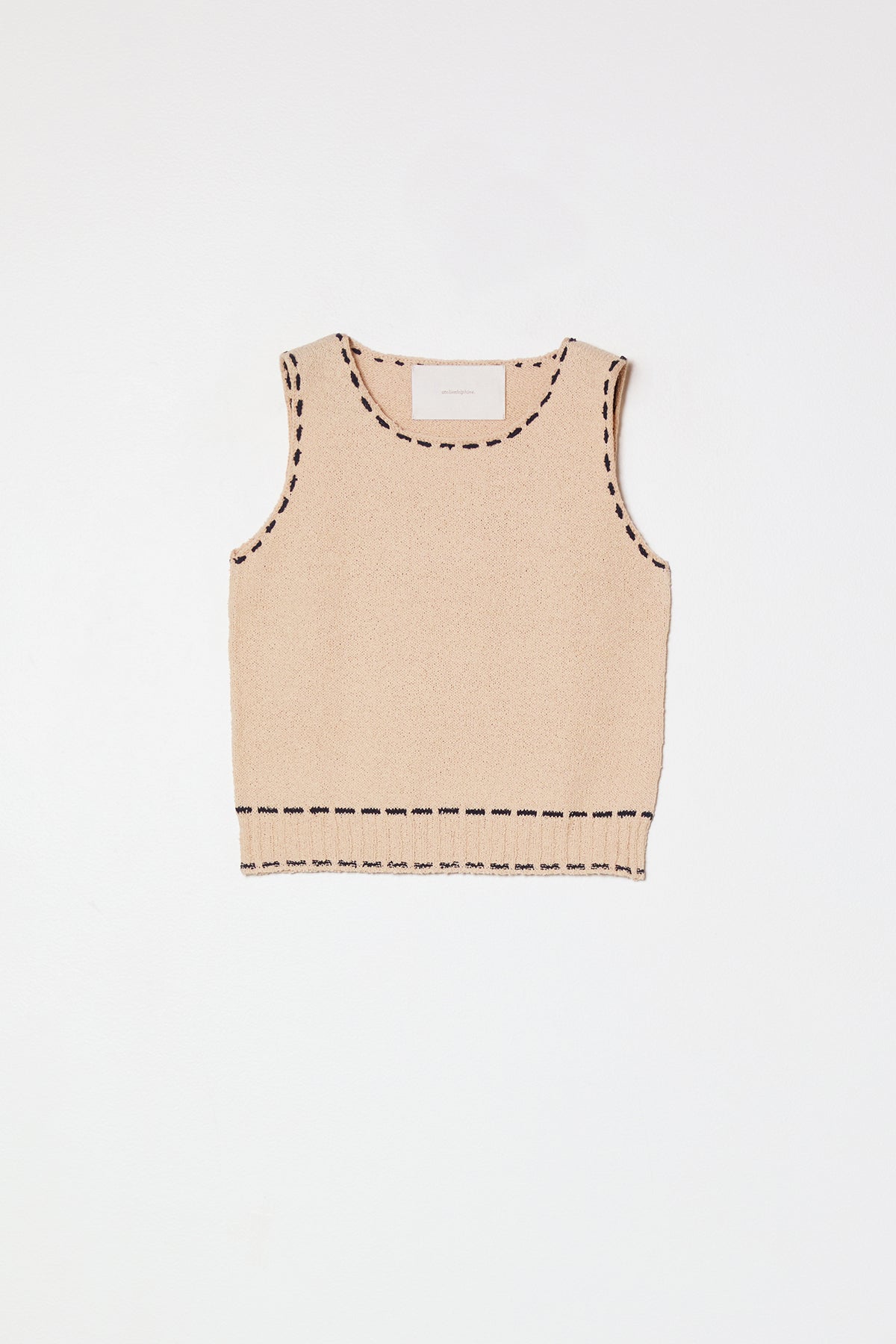 Romy Top in Boucle Tanguis Cotton