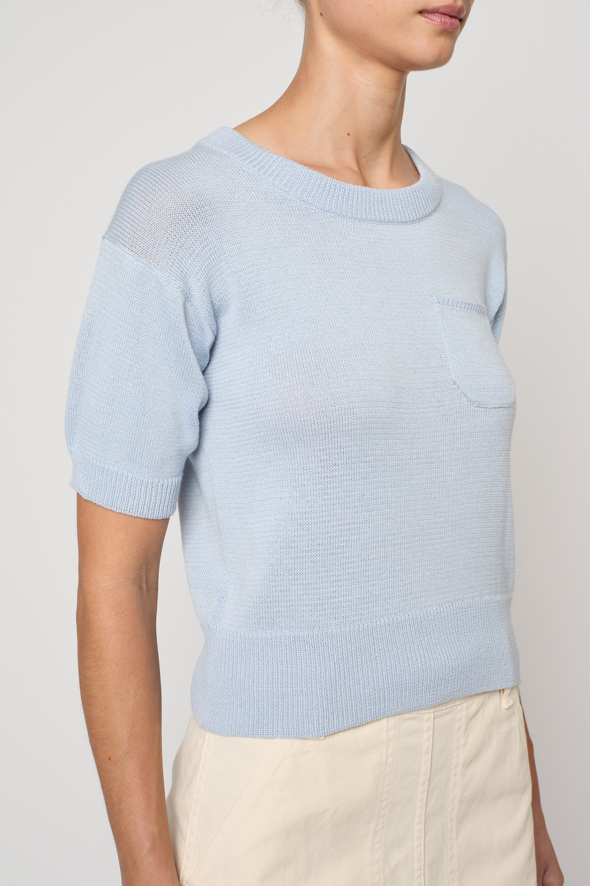 Mari Top in High Gauge Cotton Viscose