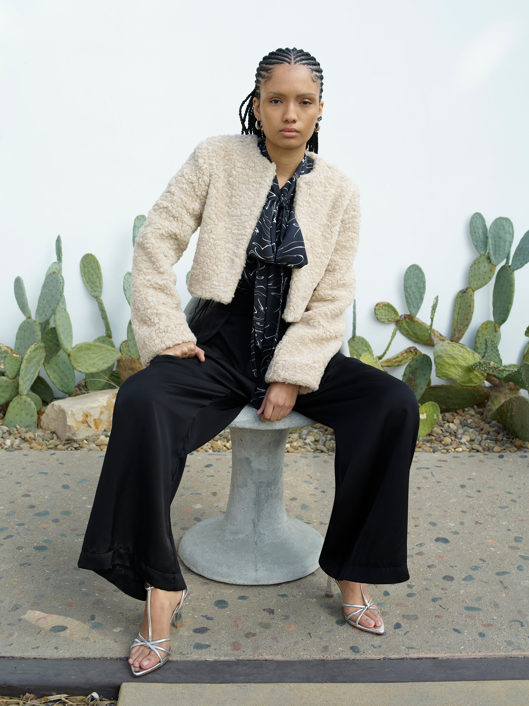 Fur Free Fur Gardetto Cocktail Jacket