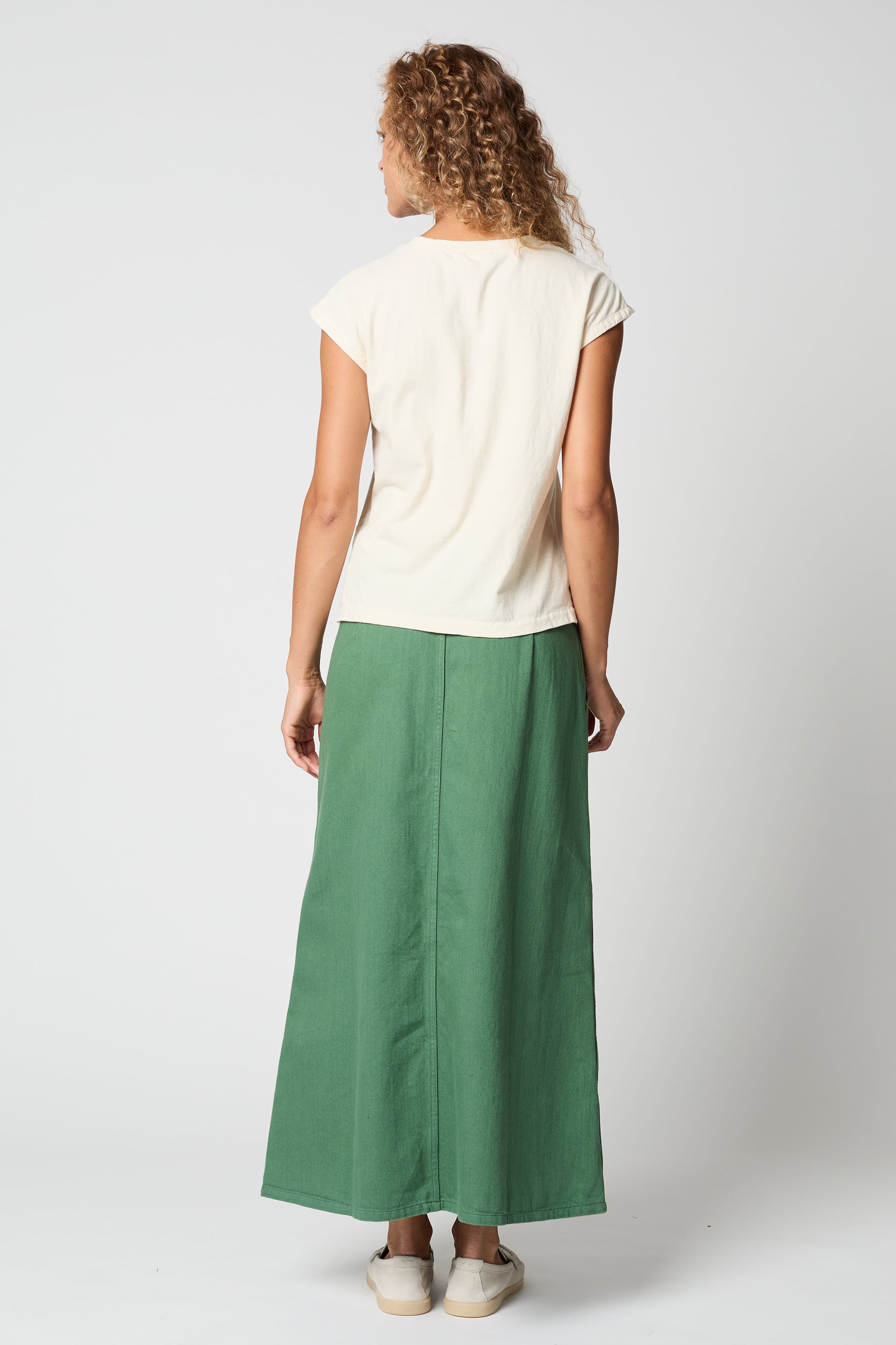 キャップスリーブTシャツ