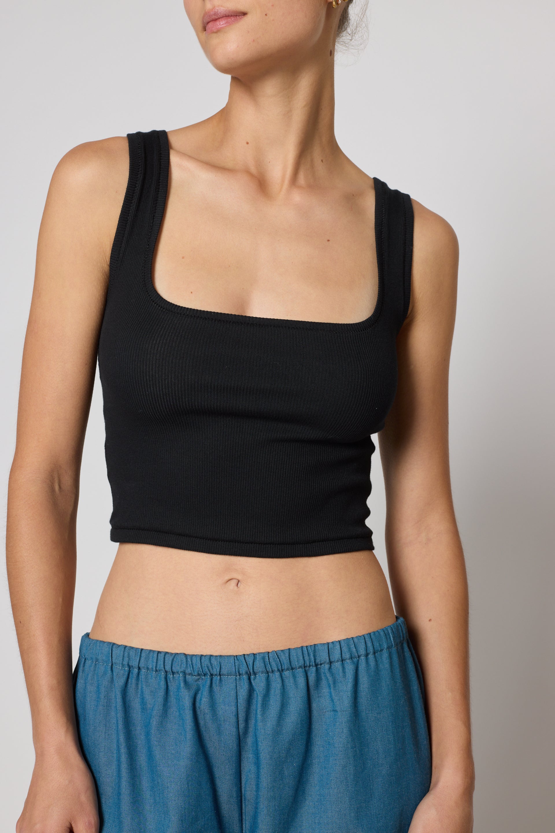 Crop Rib Tank