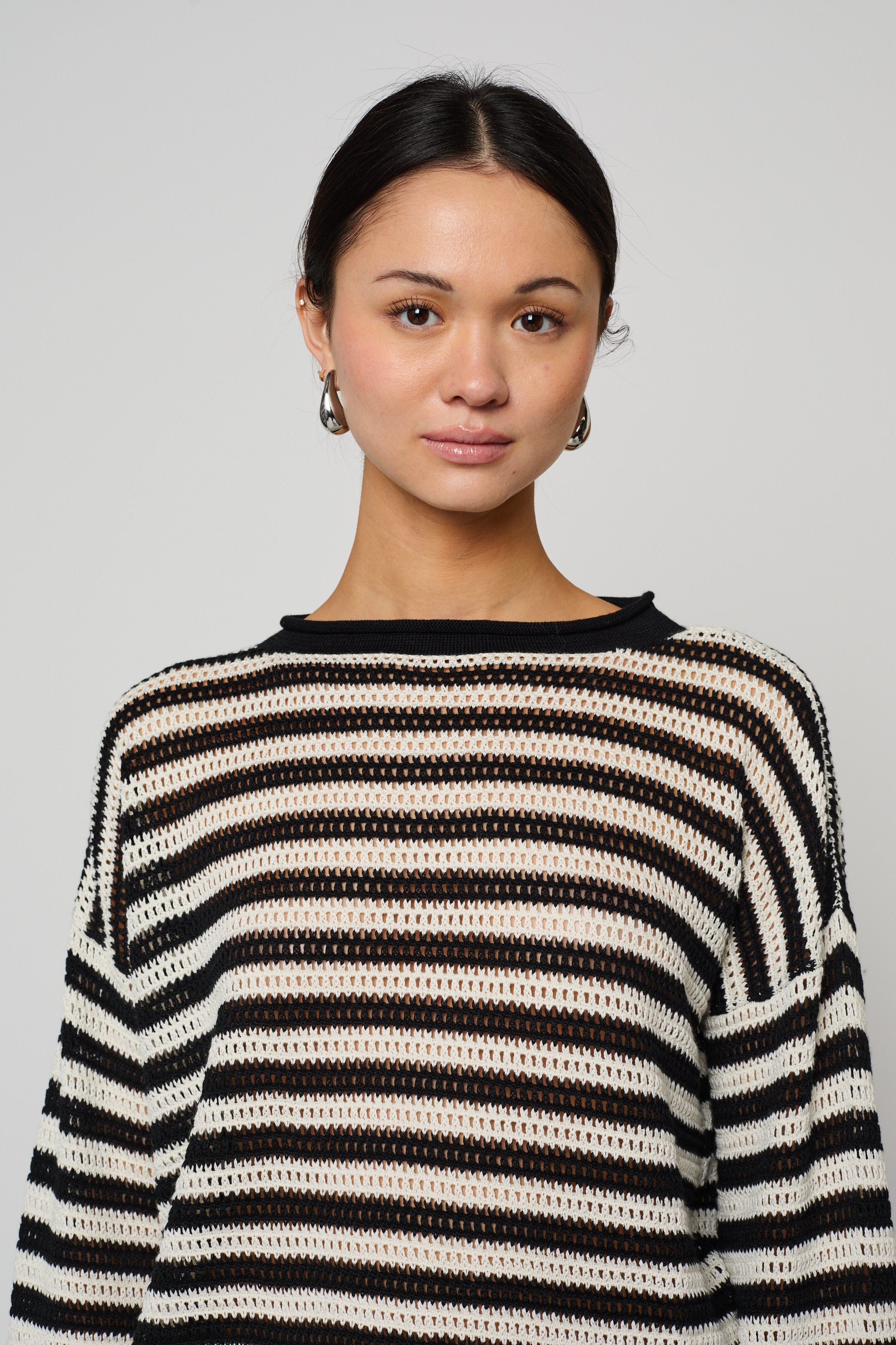 Leilani Openwork Knit Sweater