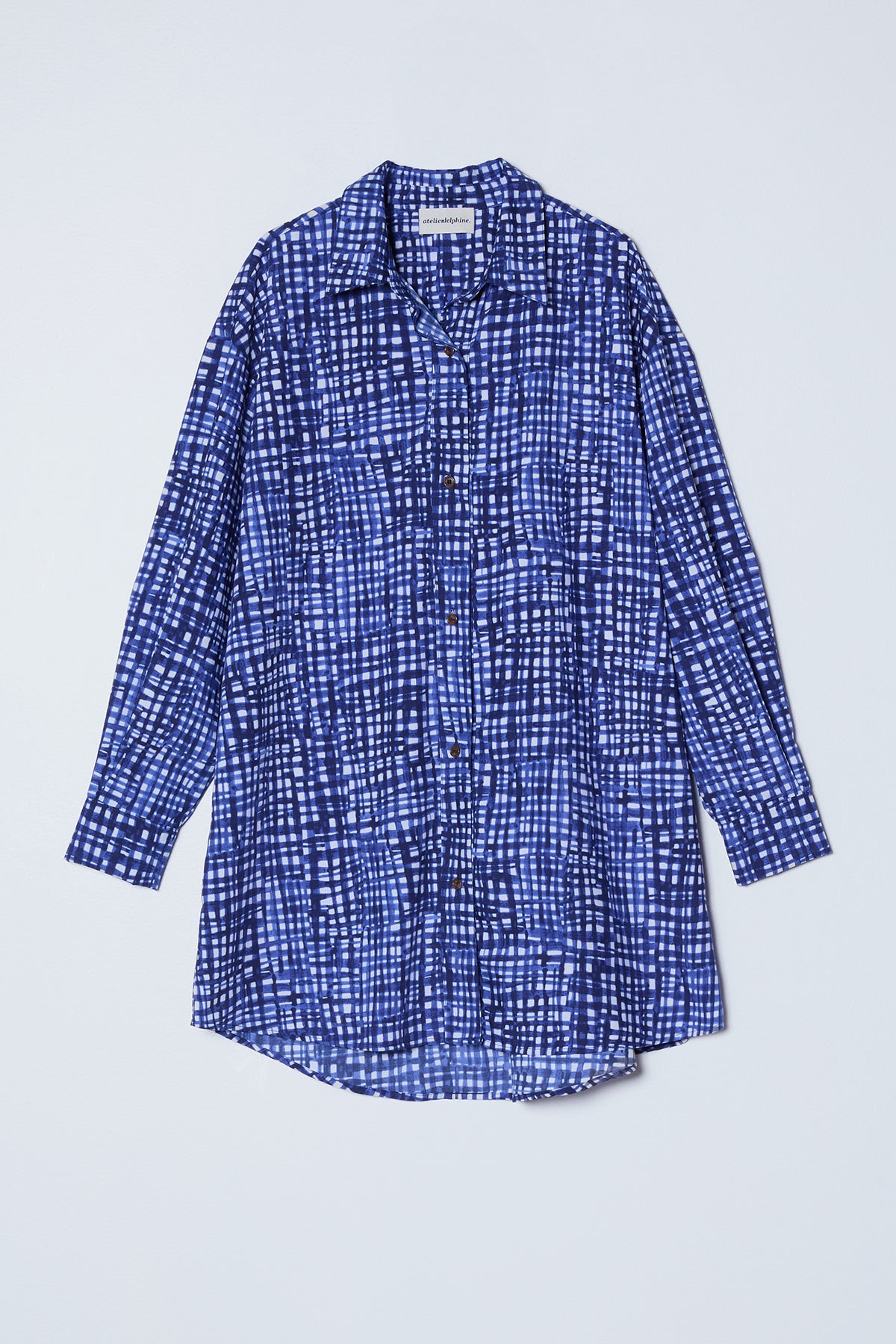 Oversized Overlay in Watercolor Picnic