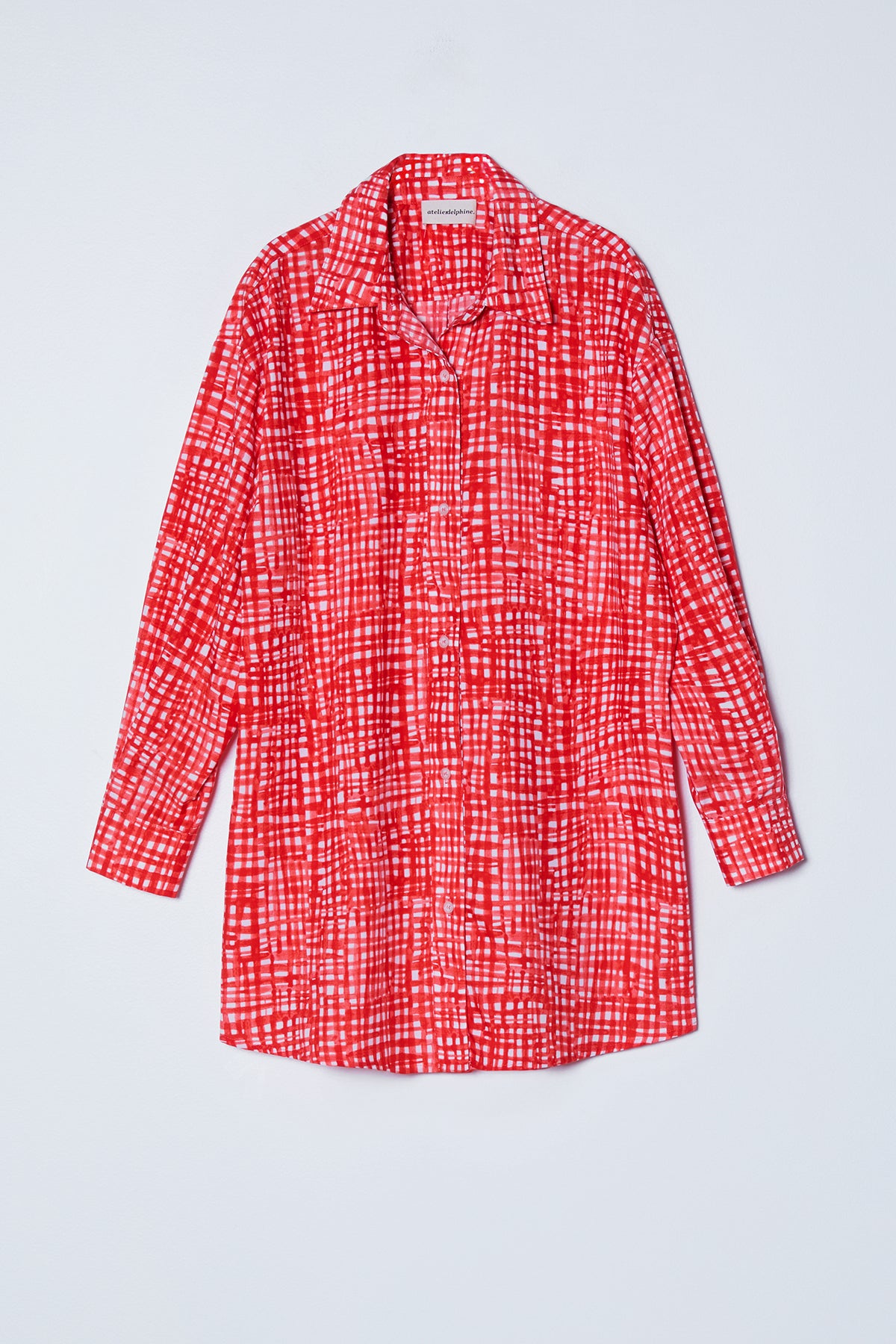 Oversized Overlay in Watercolor Picnic