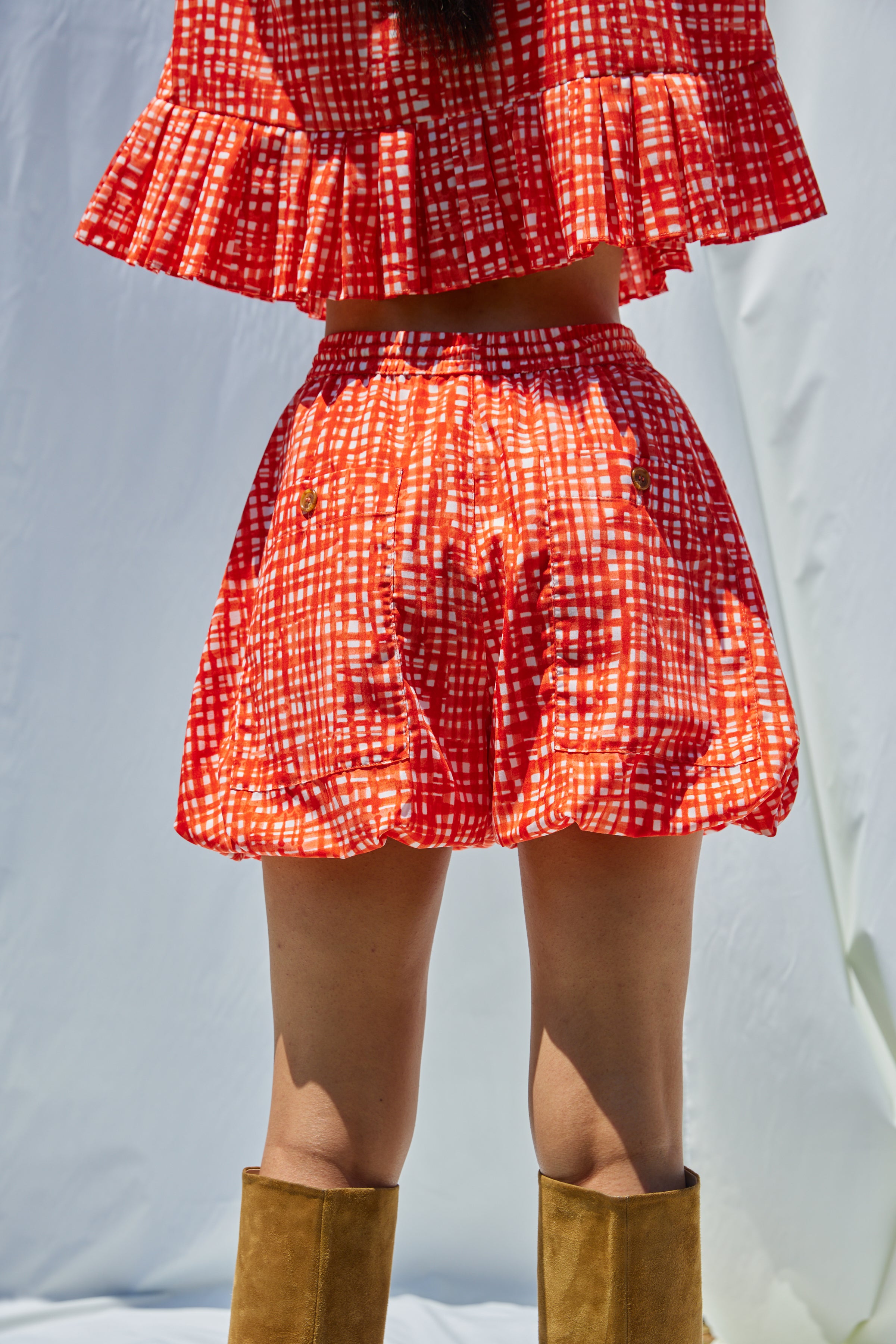 Hannah Short in Watercolor Picnic