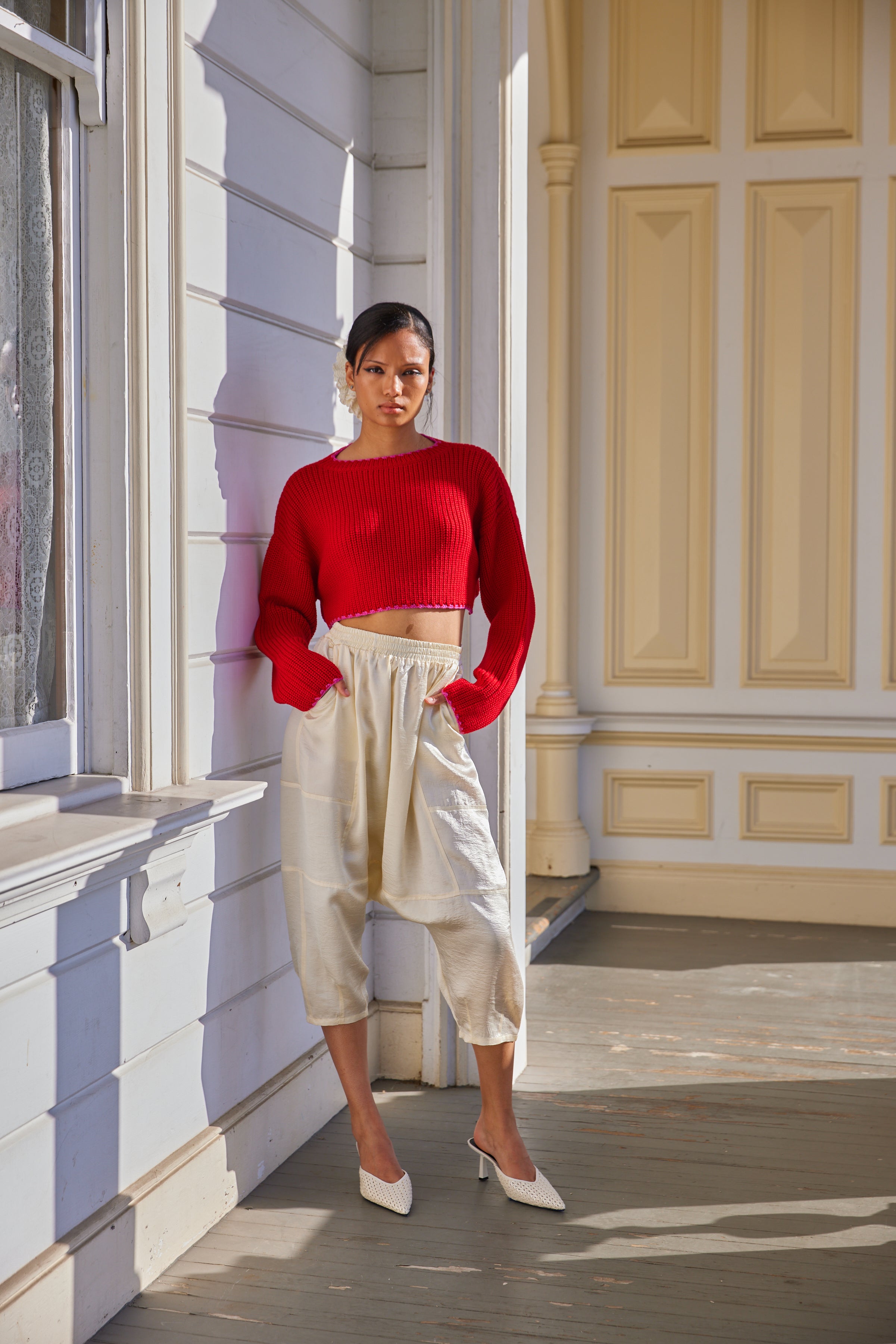 Aries Top in Baby Alpaca