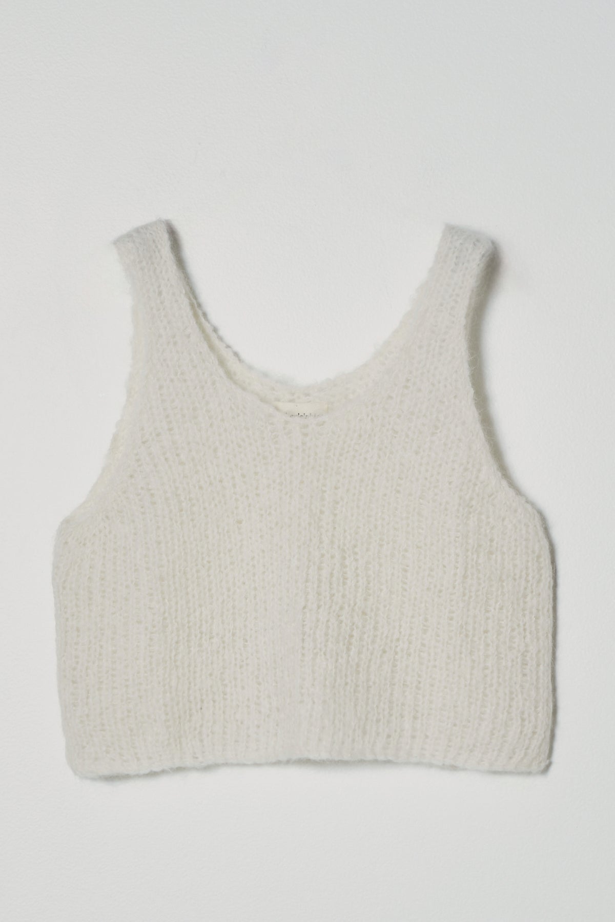 Sweater Tank in Suri Alpaca Loose Knit