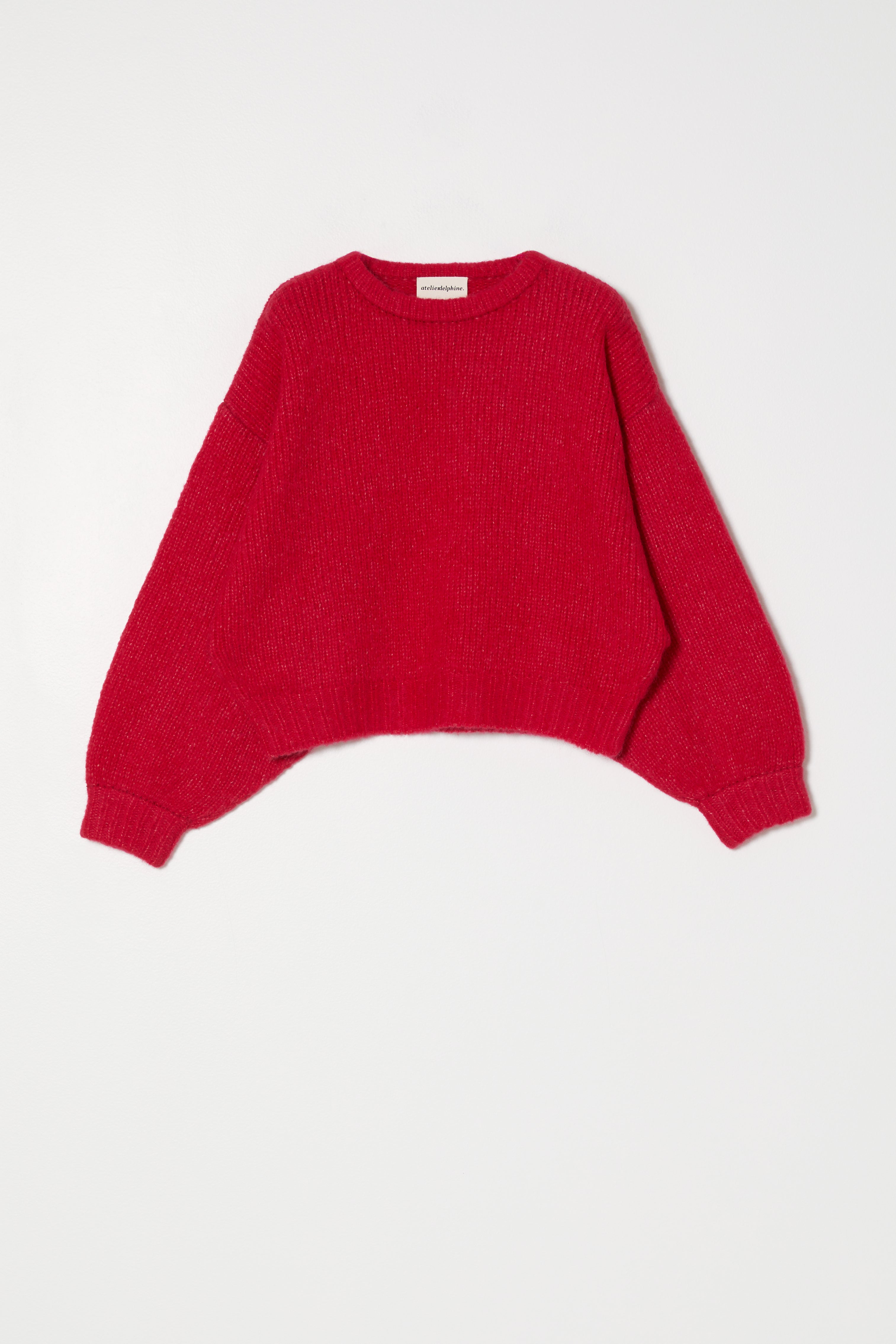 Balloon Sleeve Sweater in Supreme Alpaca