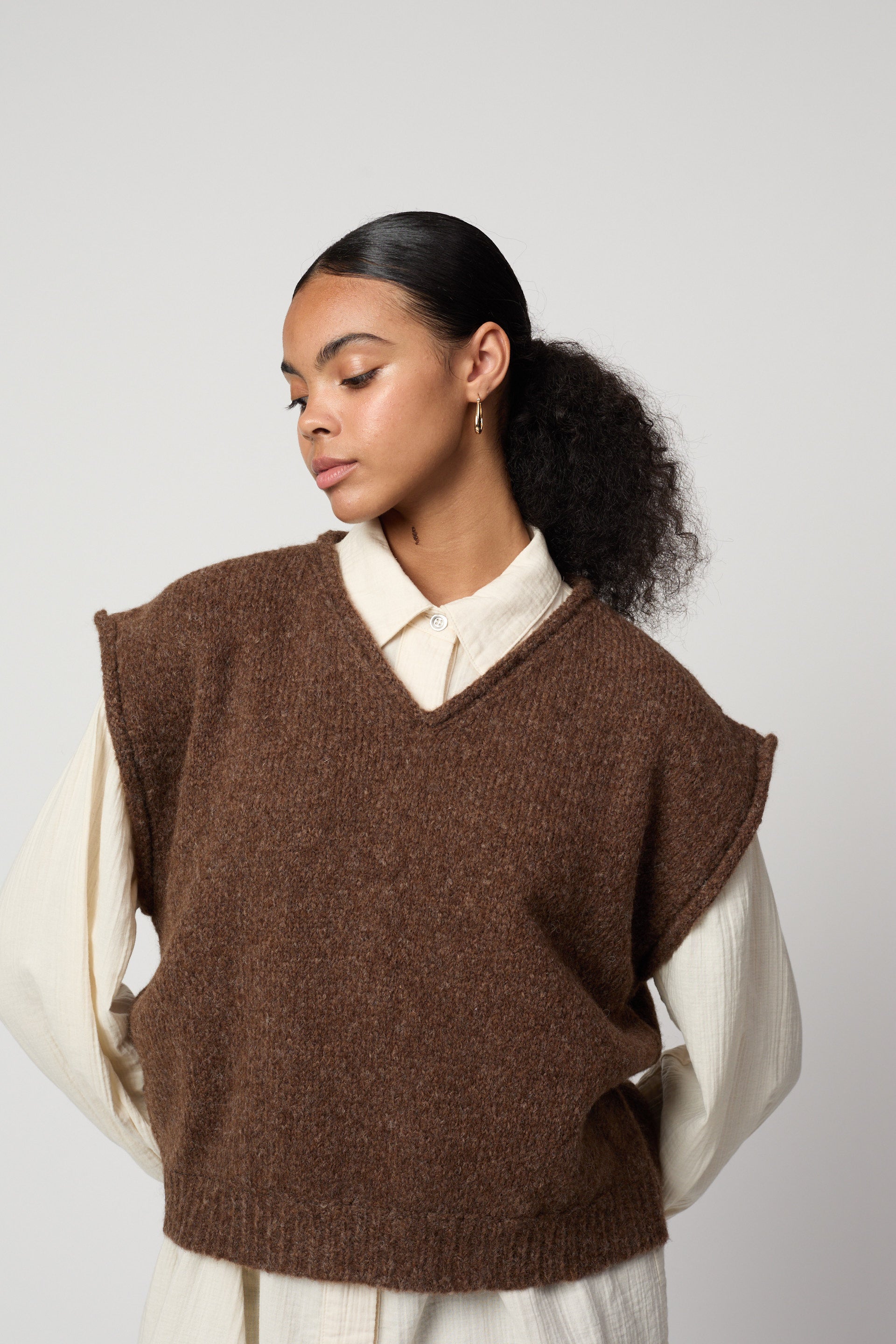 Safa Top in Alpaca Knit