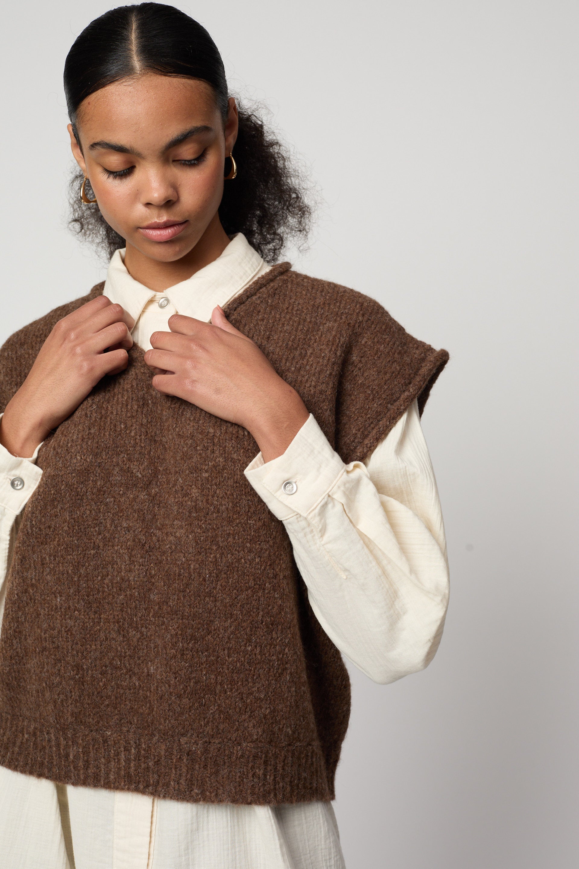Safa Top in Alpaca Knit