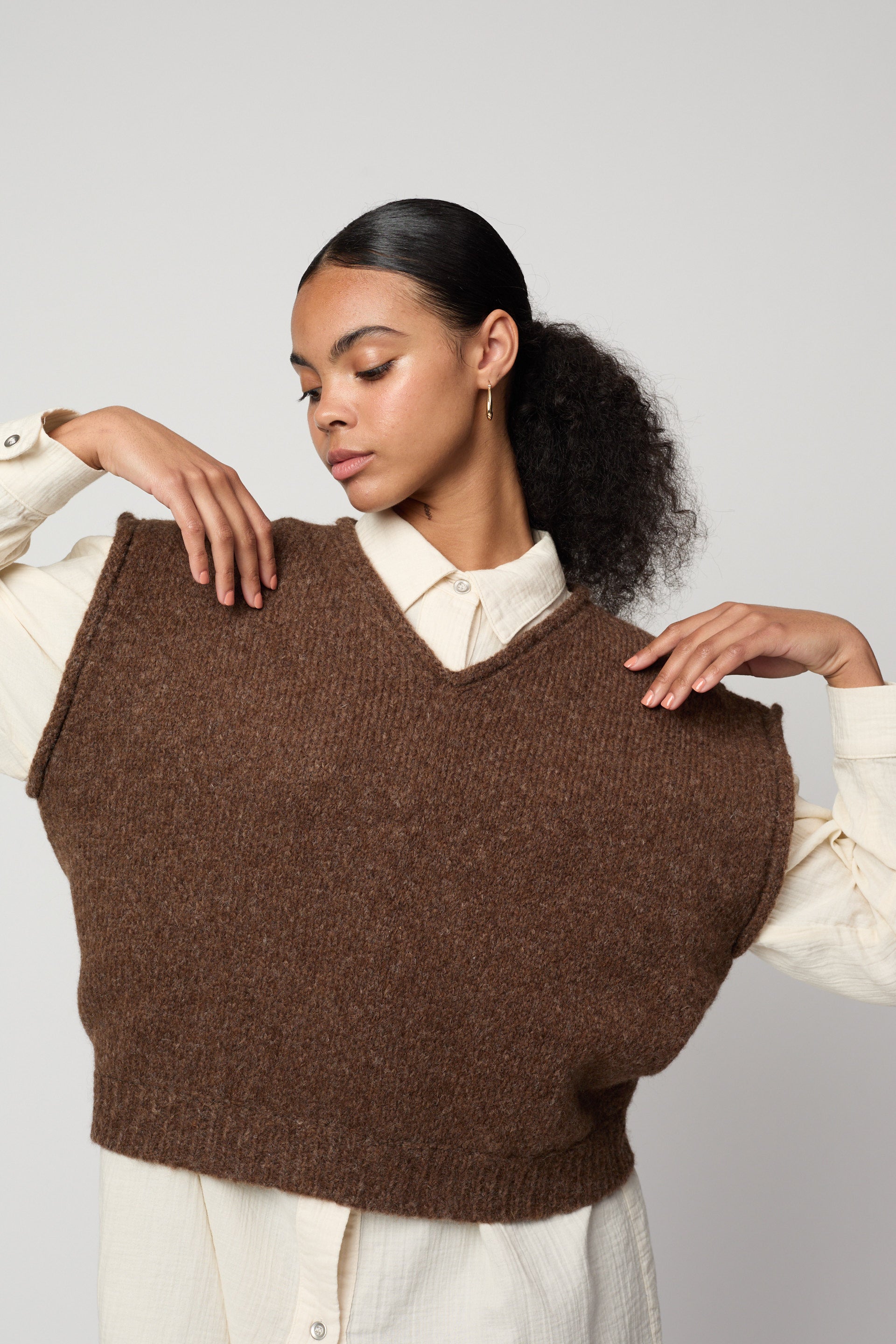 Safa Top in Alpaca Knit