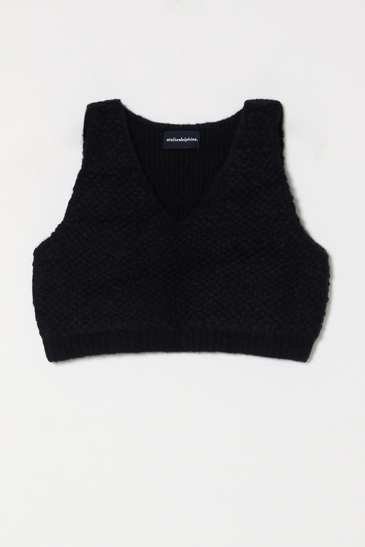 CROPPED TOP IN FRENCH TERRY