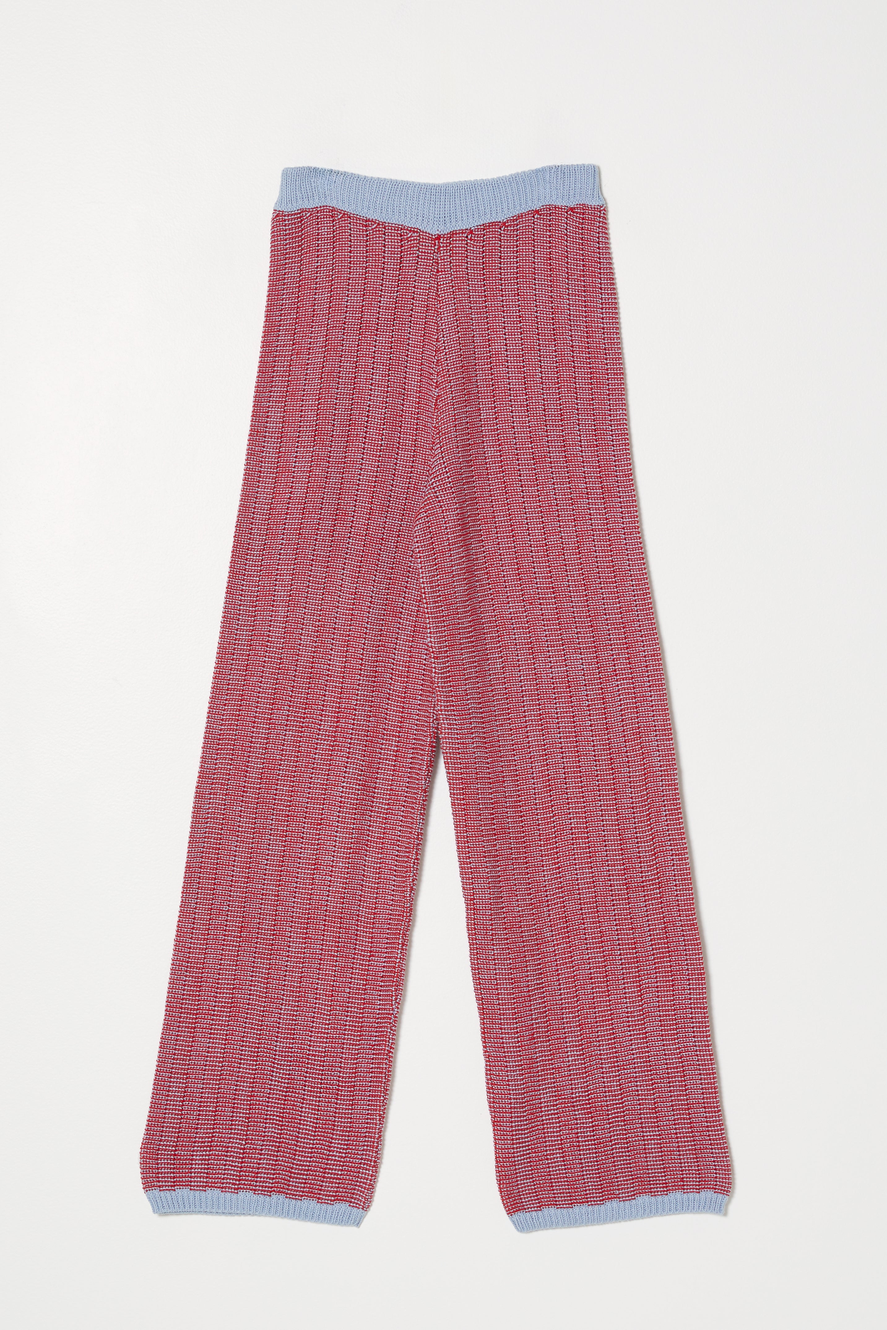 Aili Pant in chckerboard stitch