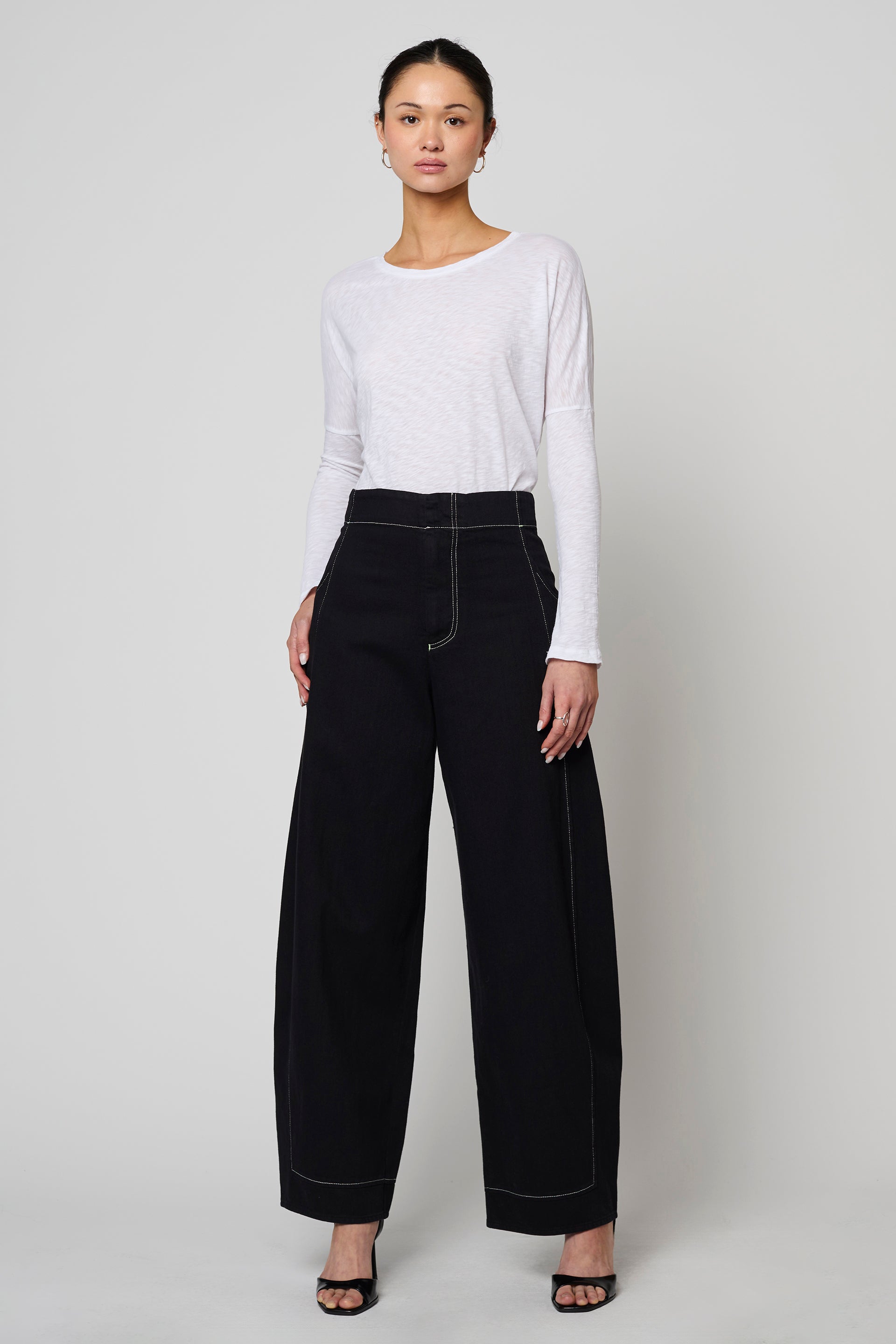 Dakar Pant in Black Front