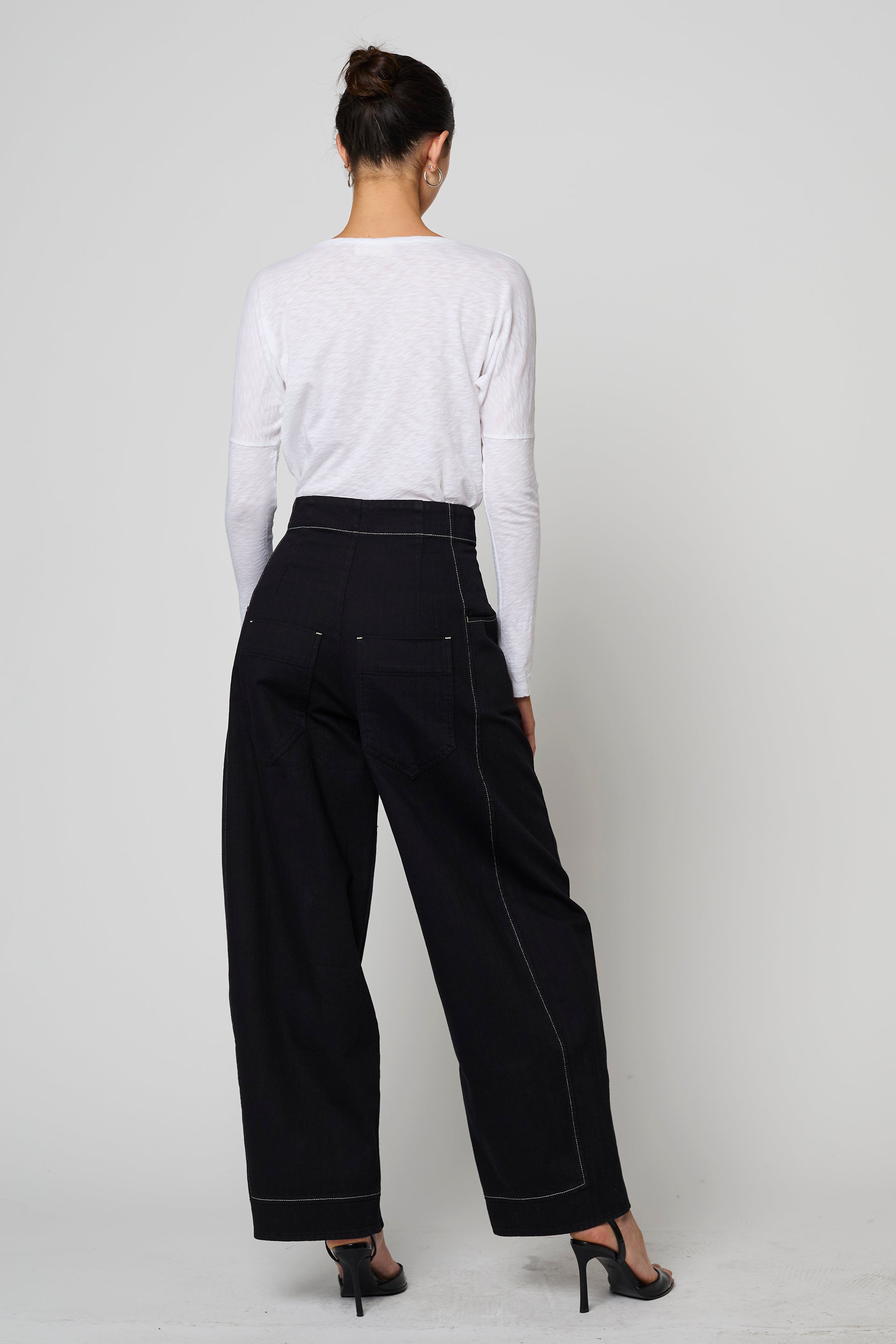 Dakar Pant in Black Back