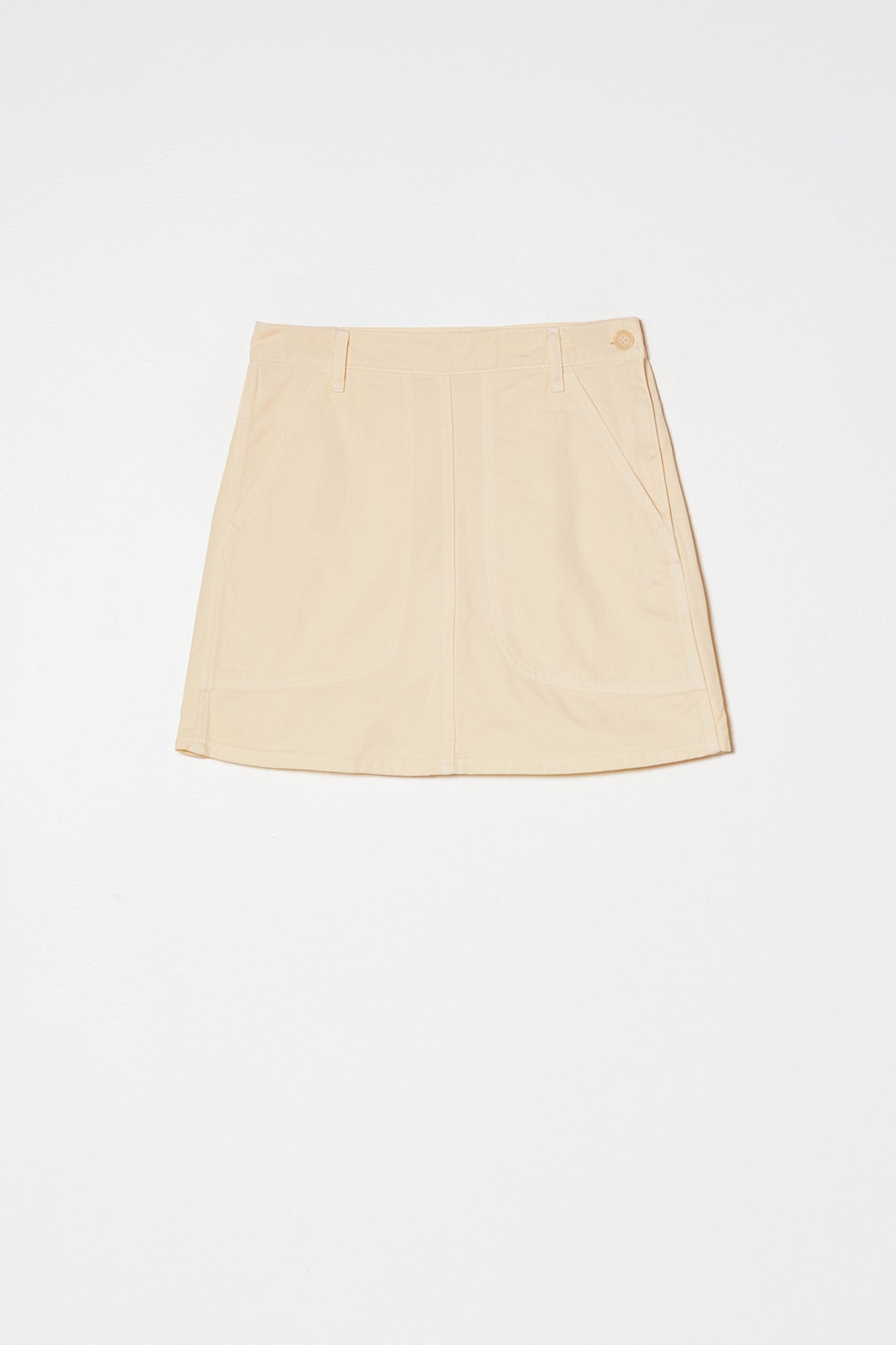 Erin Mini Skirt in Twill