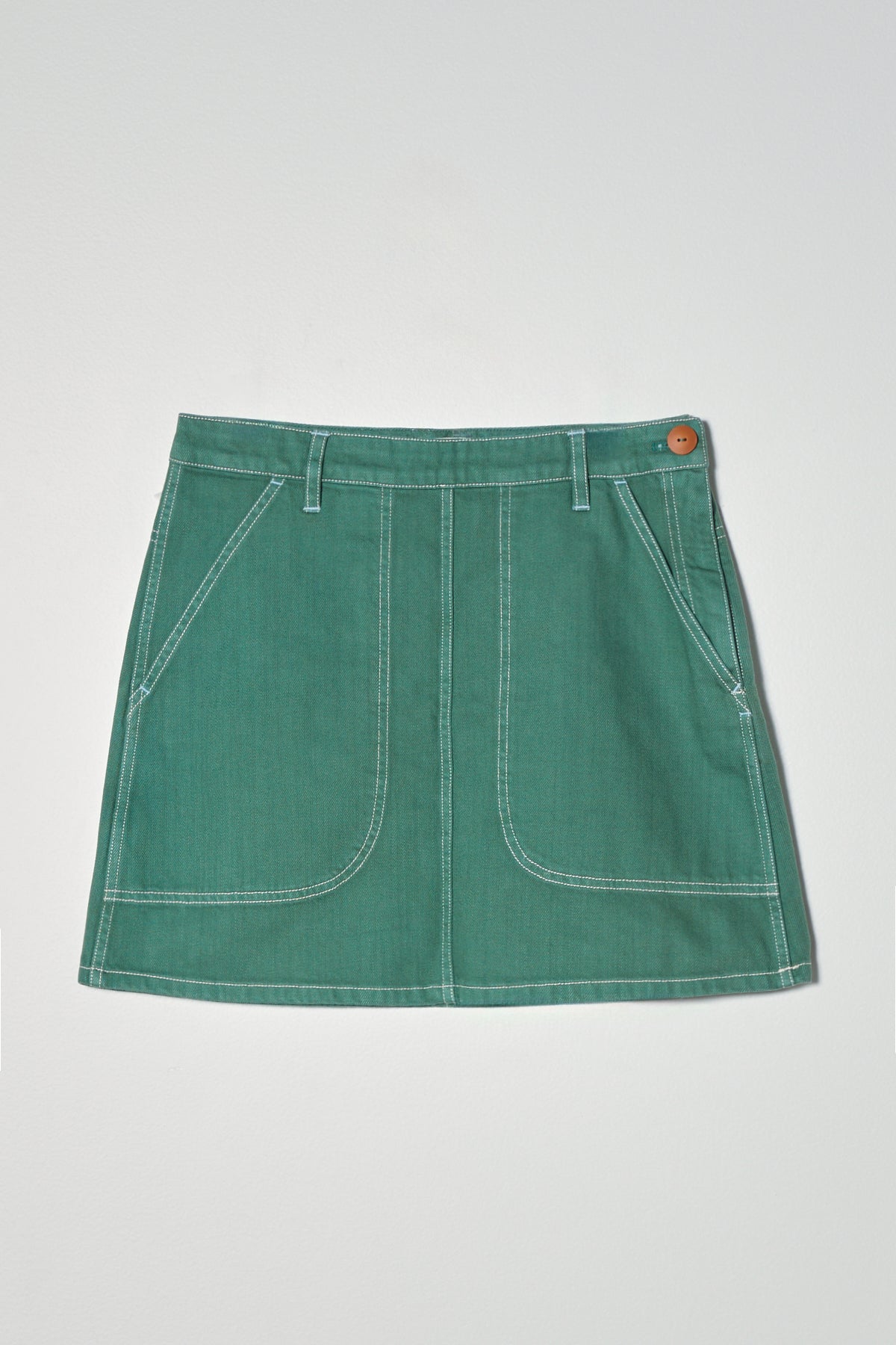 Erin Twill Mini Skirt