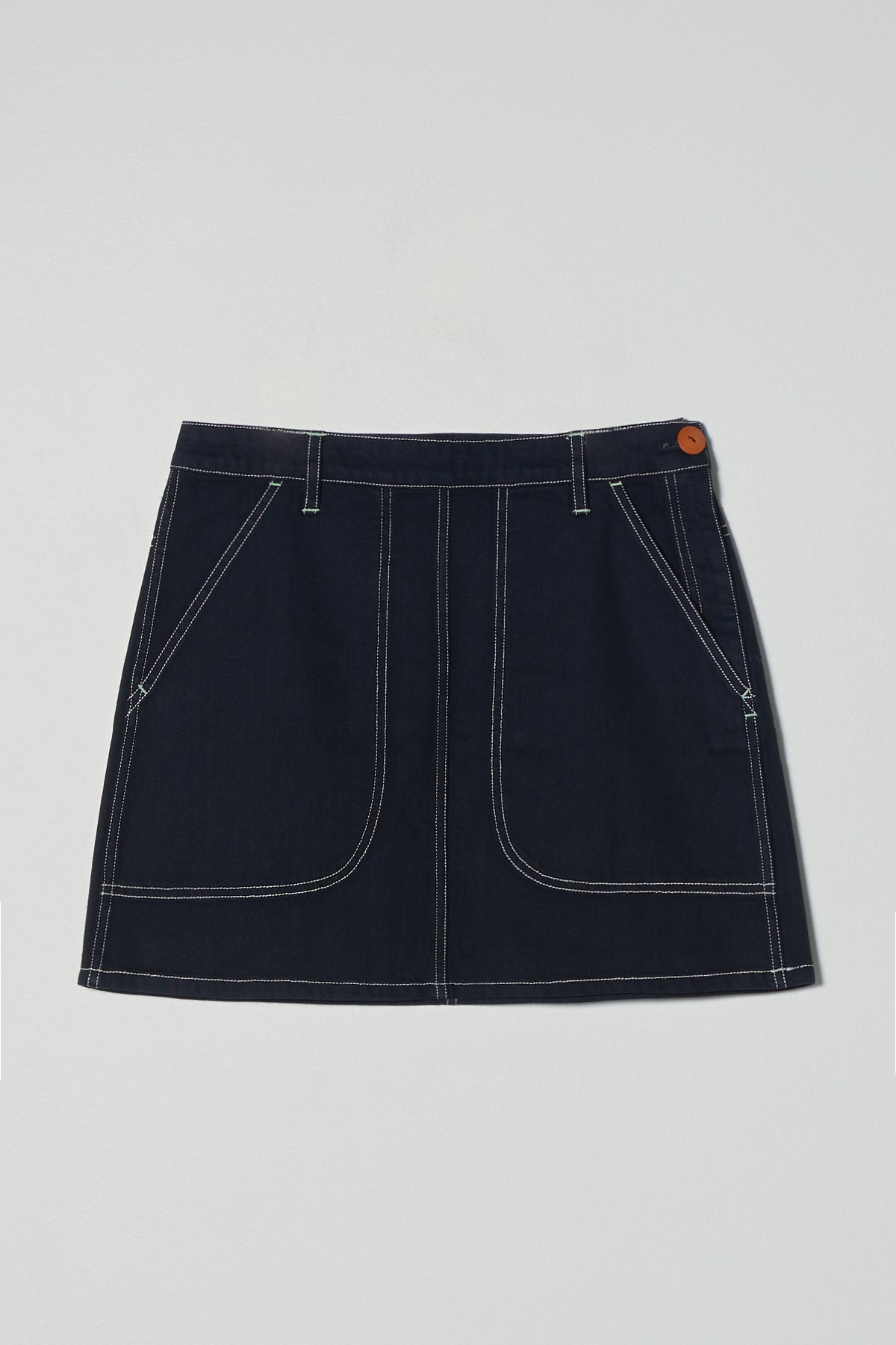 Erin Mini Skirt in Twill