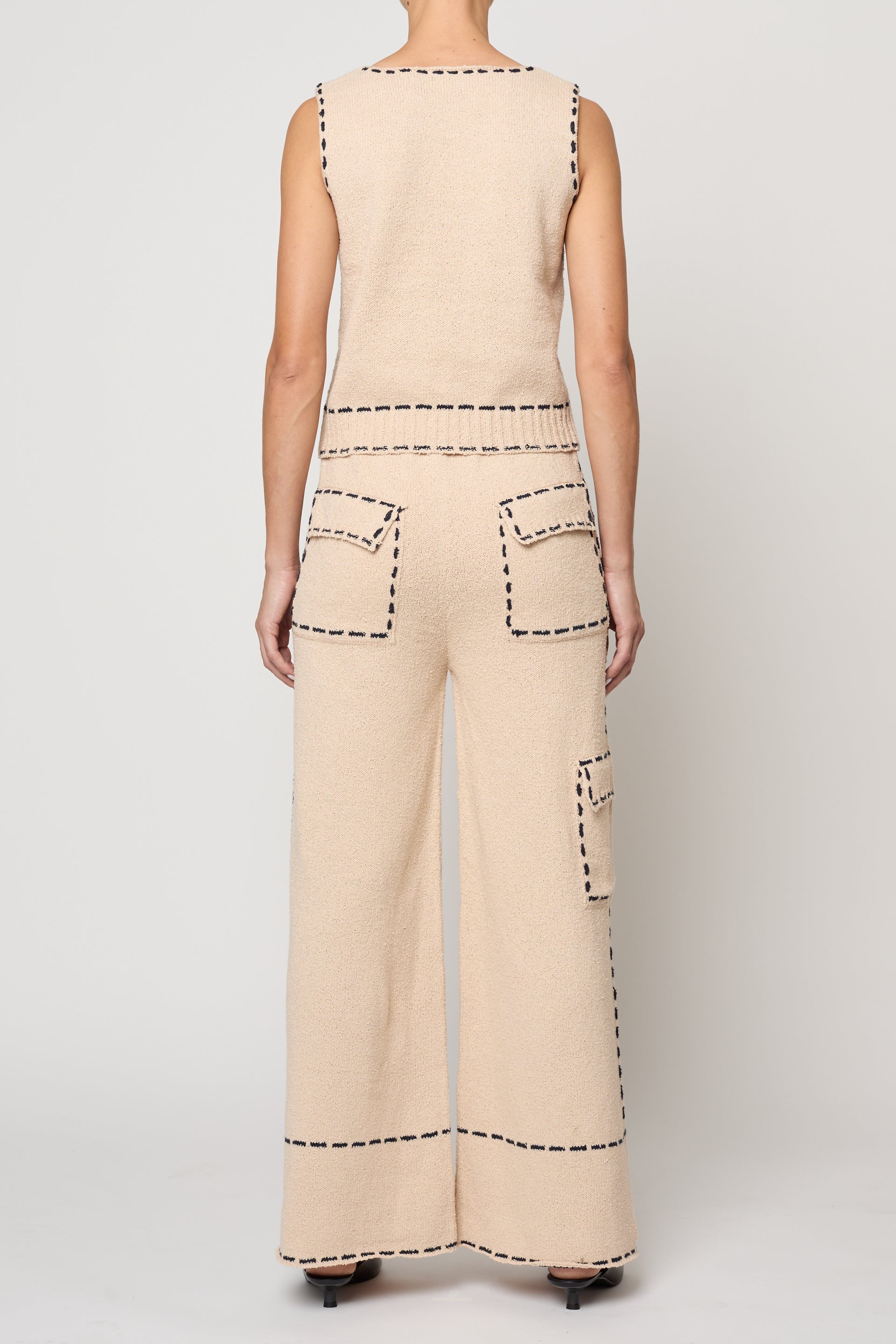 Lottie Pant in Boucle Tanguis Cotton