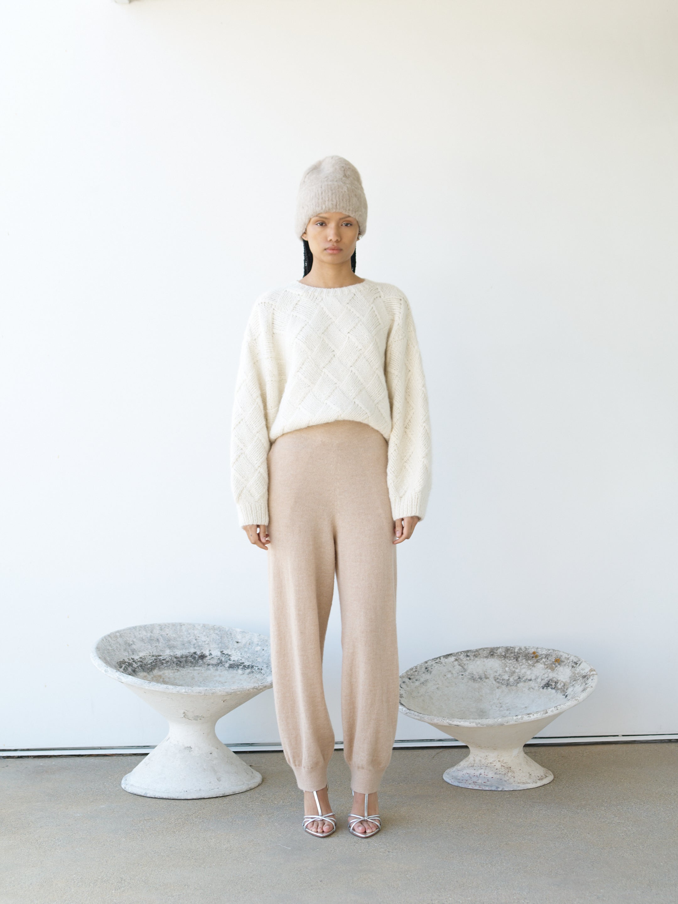 Taylor Pant in High Gauge Alpaca