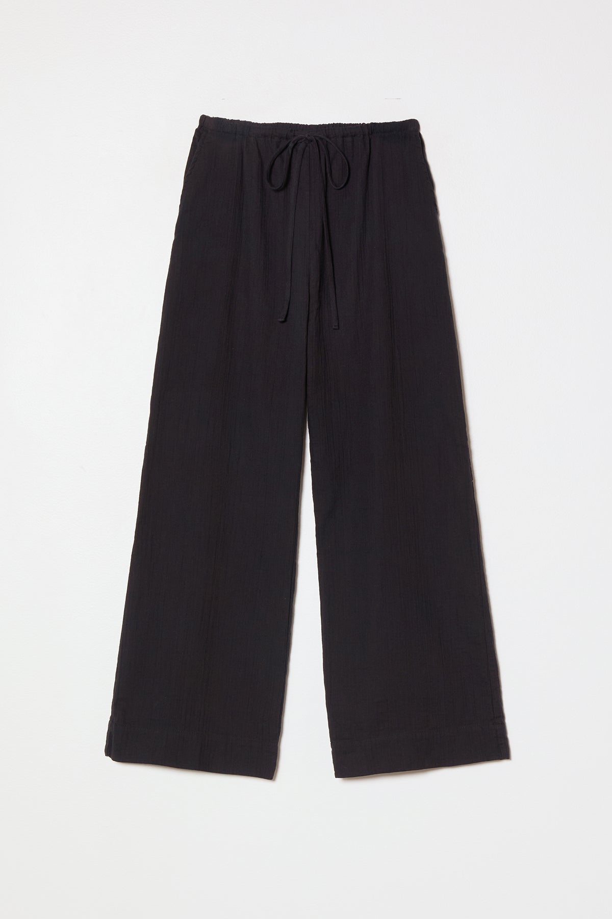 Drawstring Pant in Crinkled Gauze