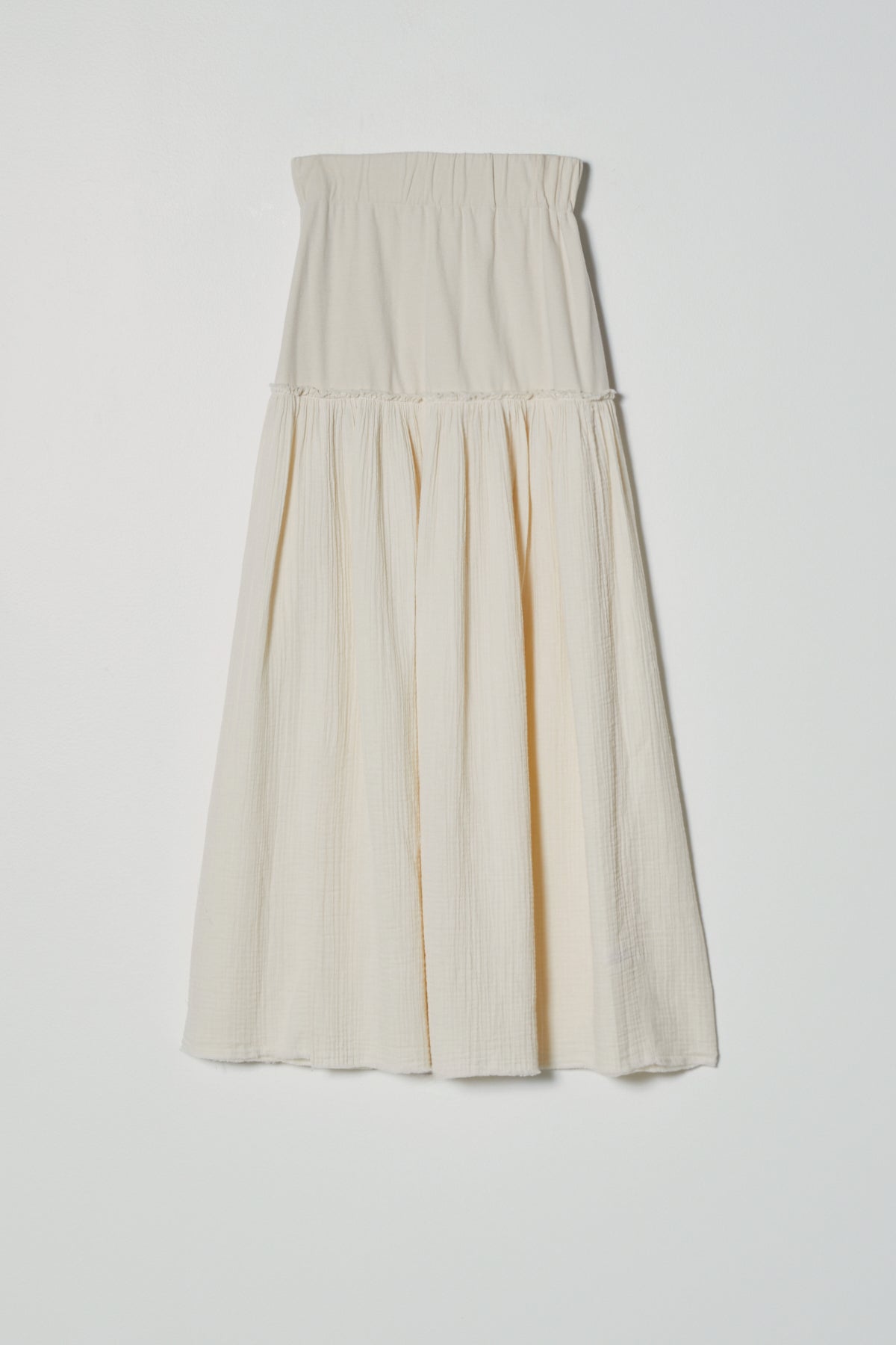 Sloane Organic Crinkled Cotton Skirt