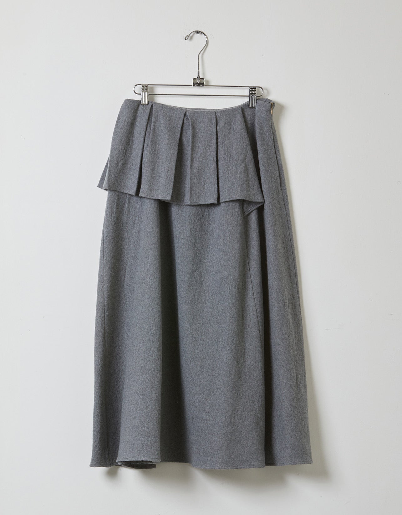 Chloe Washed Cotton Wool Skirt