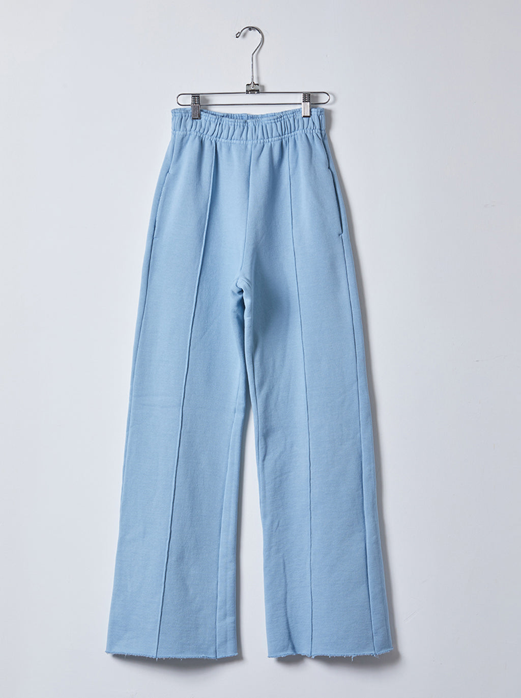 Serena Pant in Japanese Fleece - Chambray