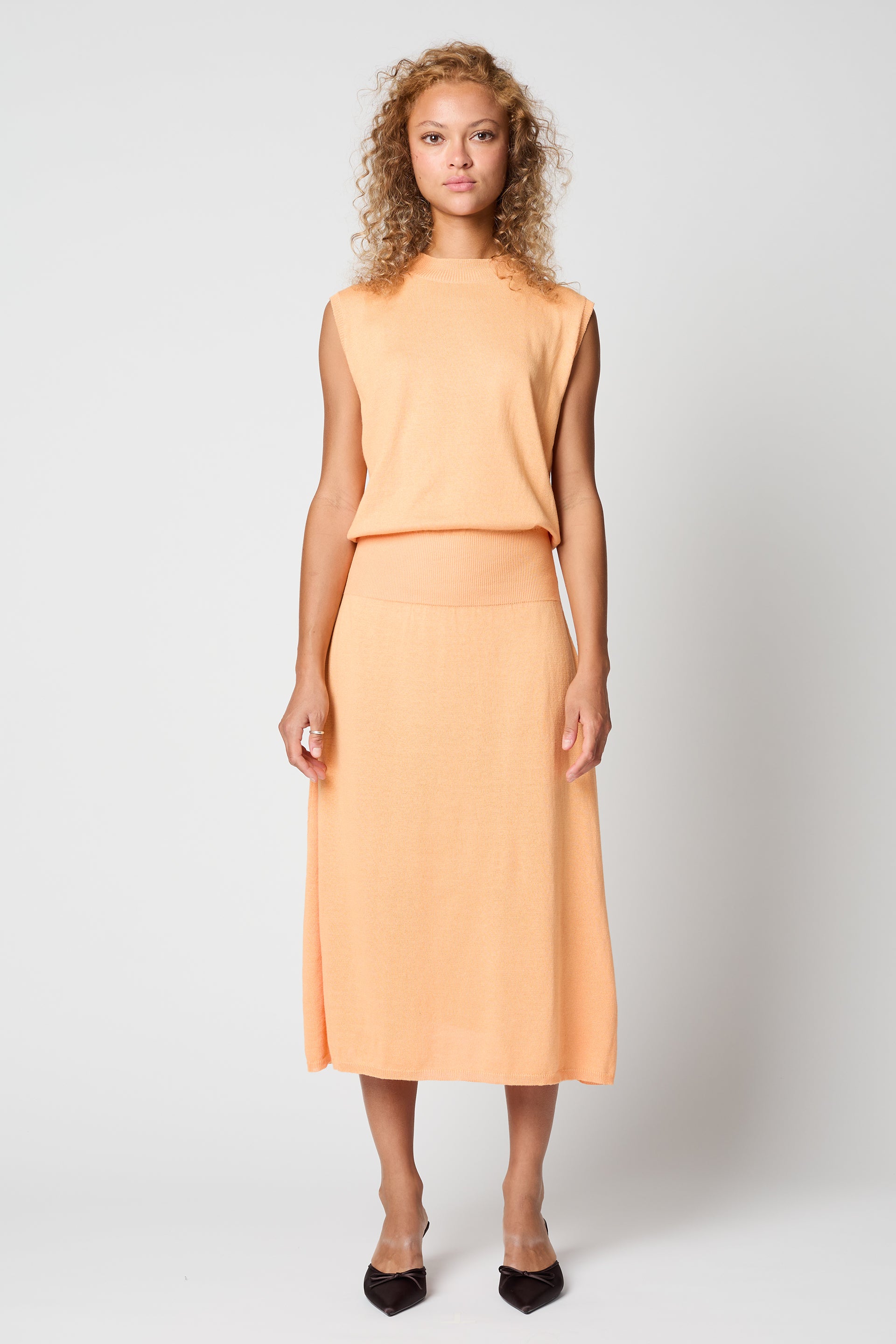 High Gauge Viscose Cotton Dress