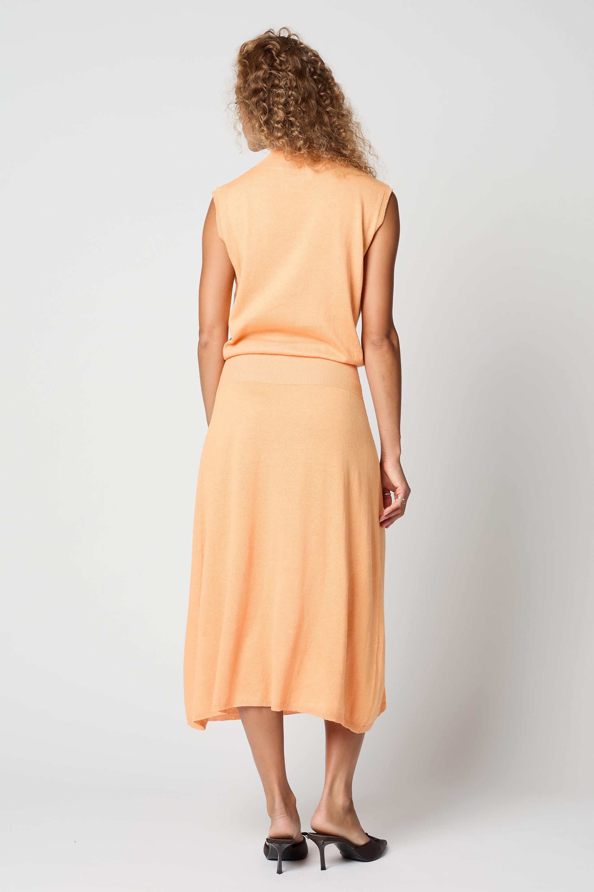 High Gauge Viscose Cotton Dress