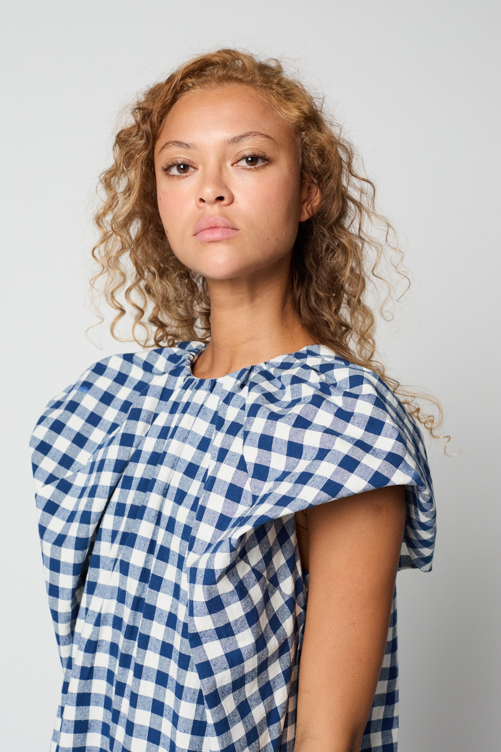 Cacie Dress in Raw Silk