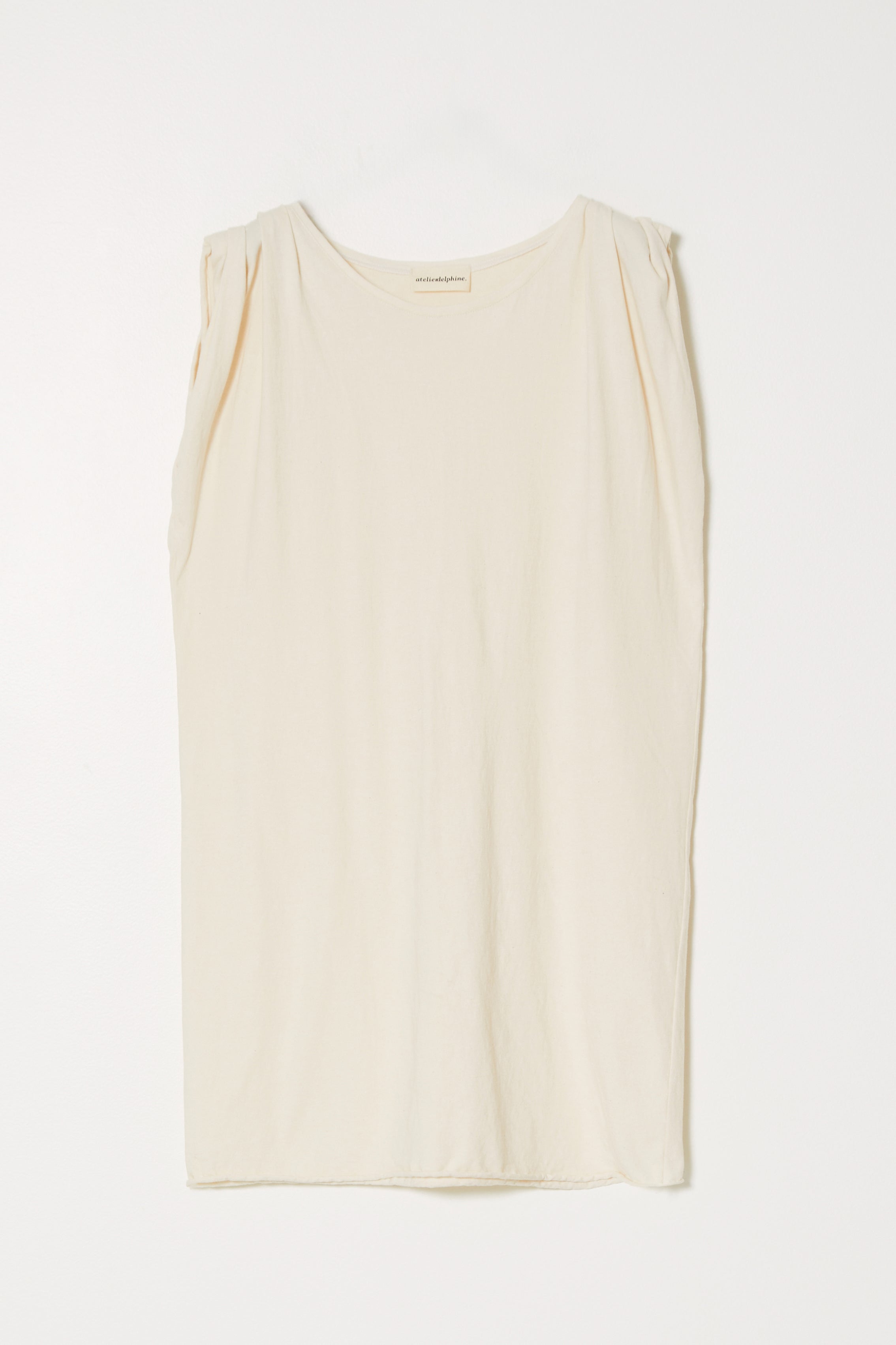 ROLLED UP SLEEVE TUNIC DRESS