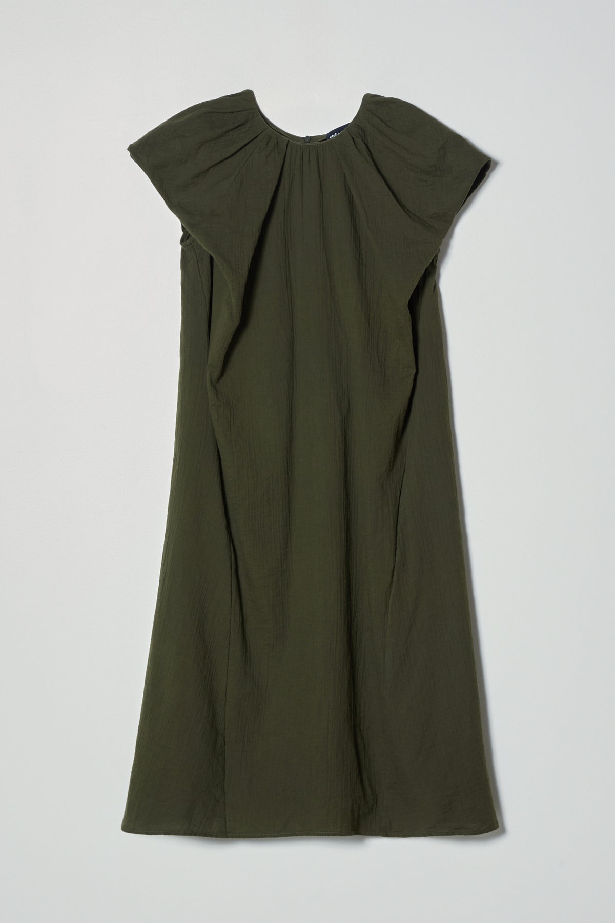 Cacie Dress in Organic Crinkled Cotton