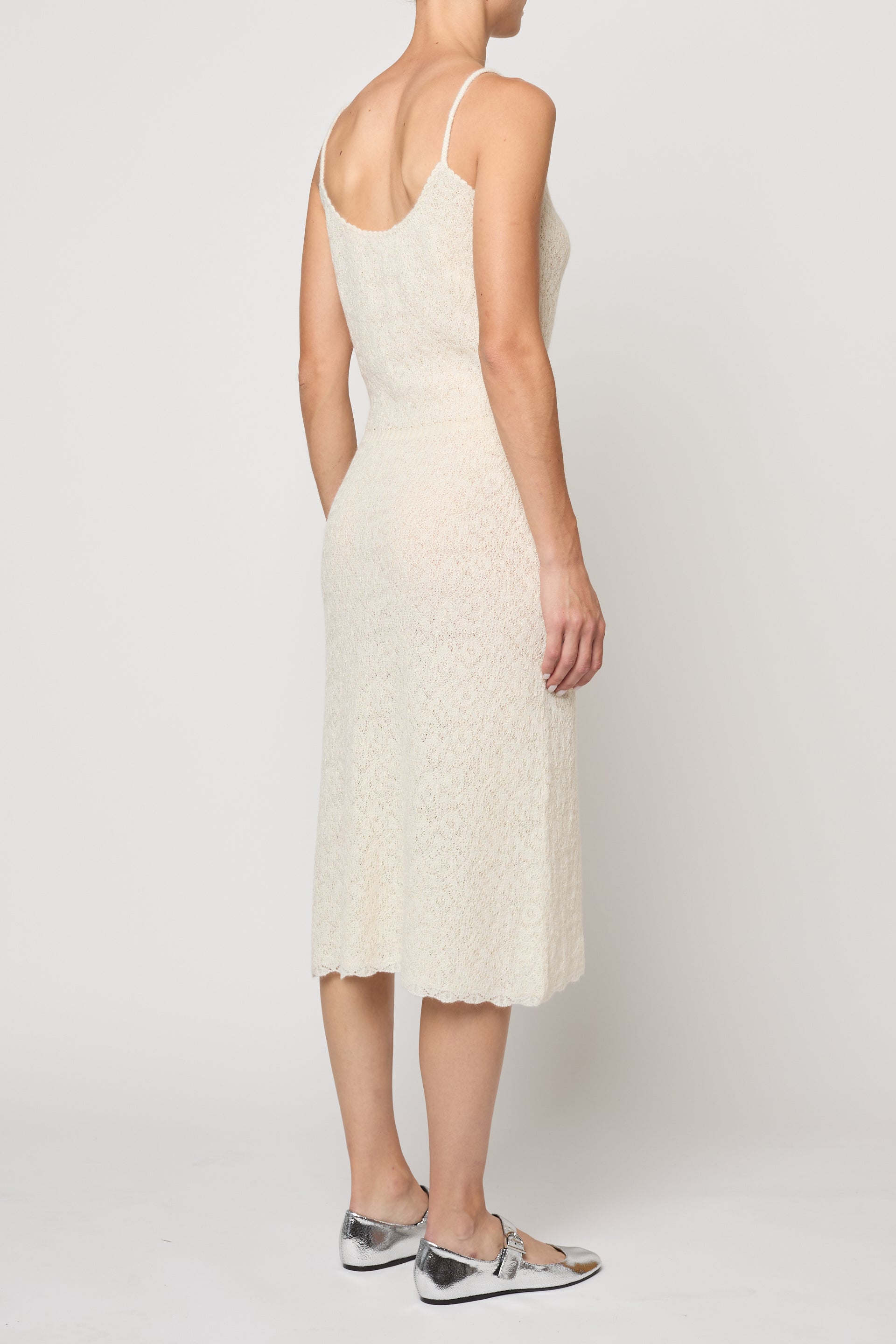 Jacquard Cami Dress in Jacquard Lace