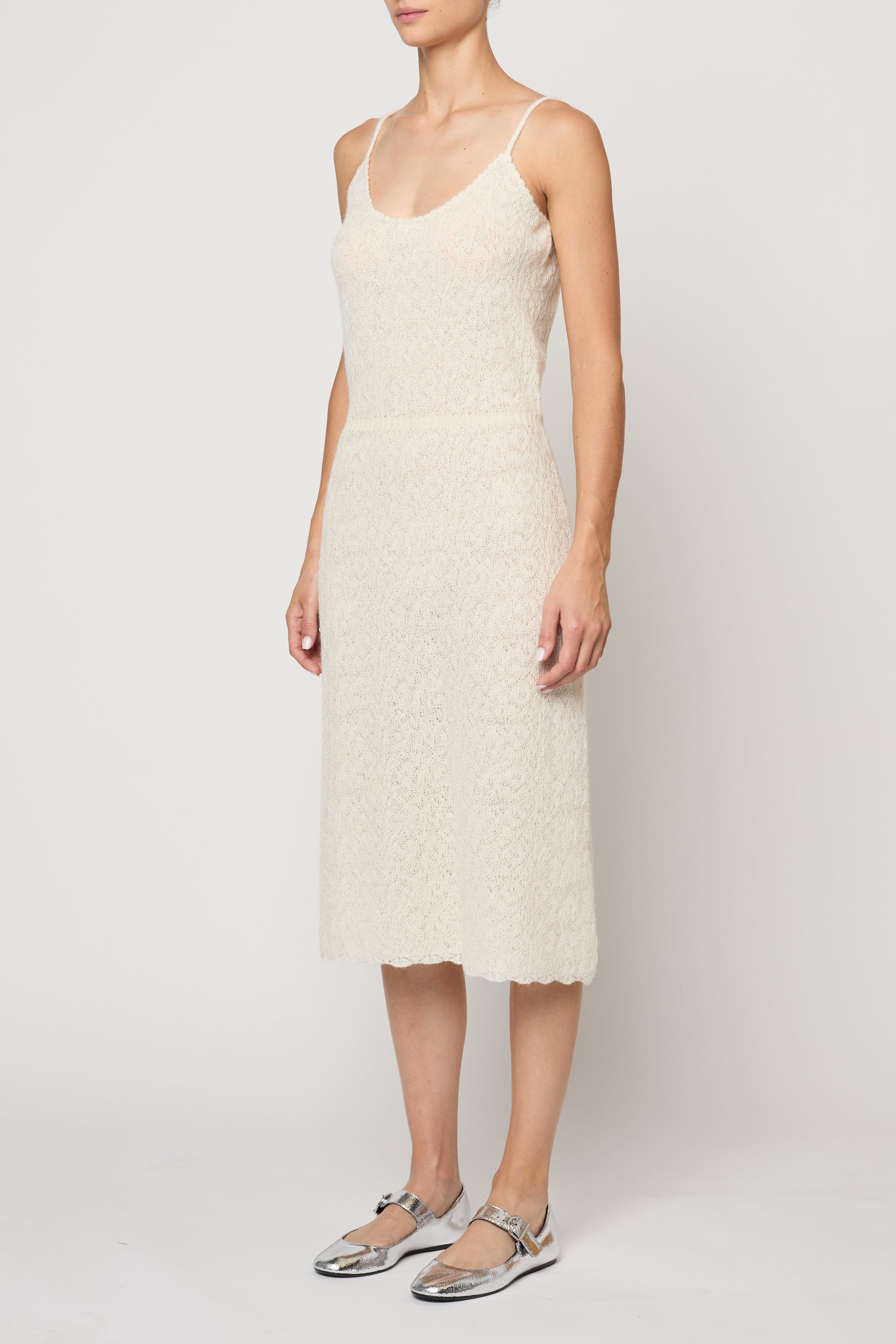 Jacquard Cami Dress in Jacquard Lace