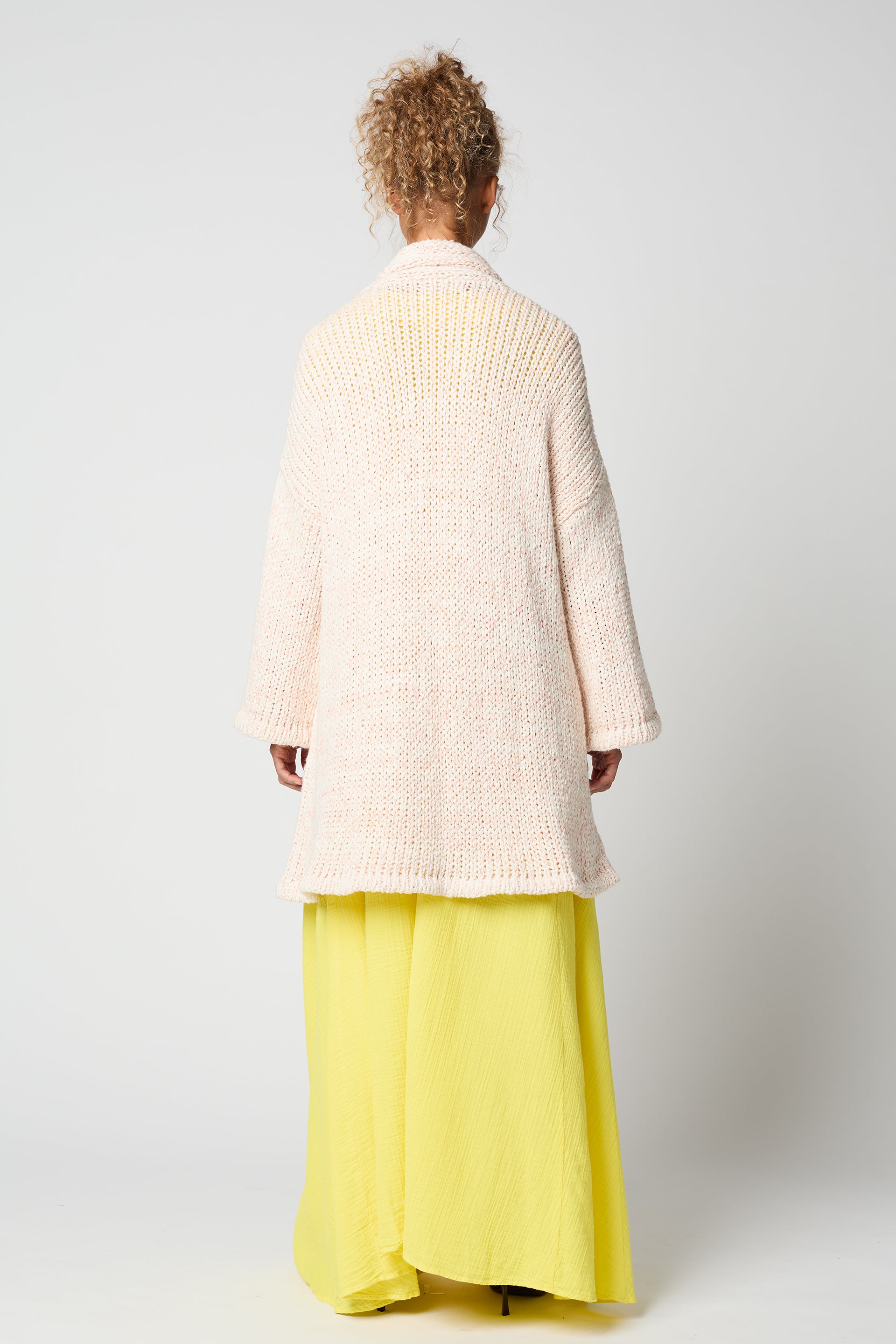 HAORI COAT IN TEXTURE LOOSE COTTON