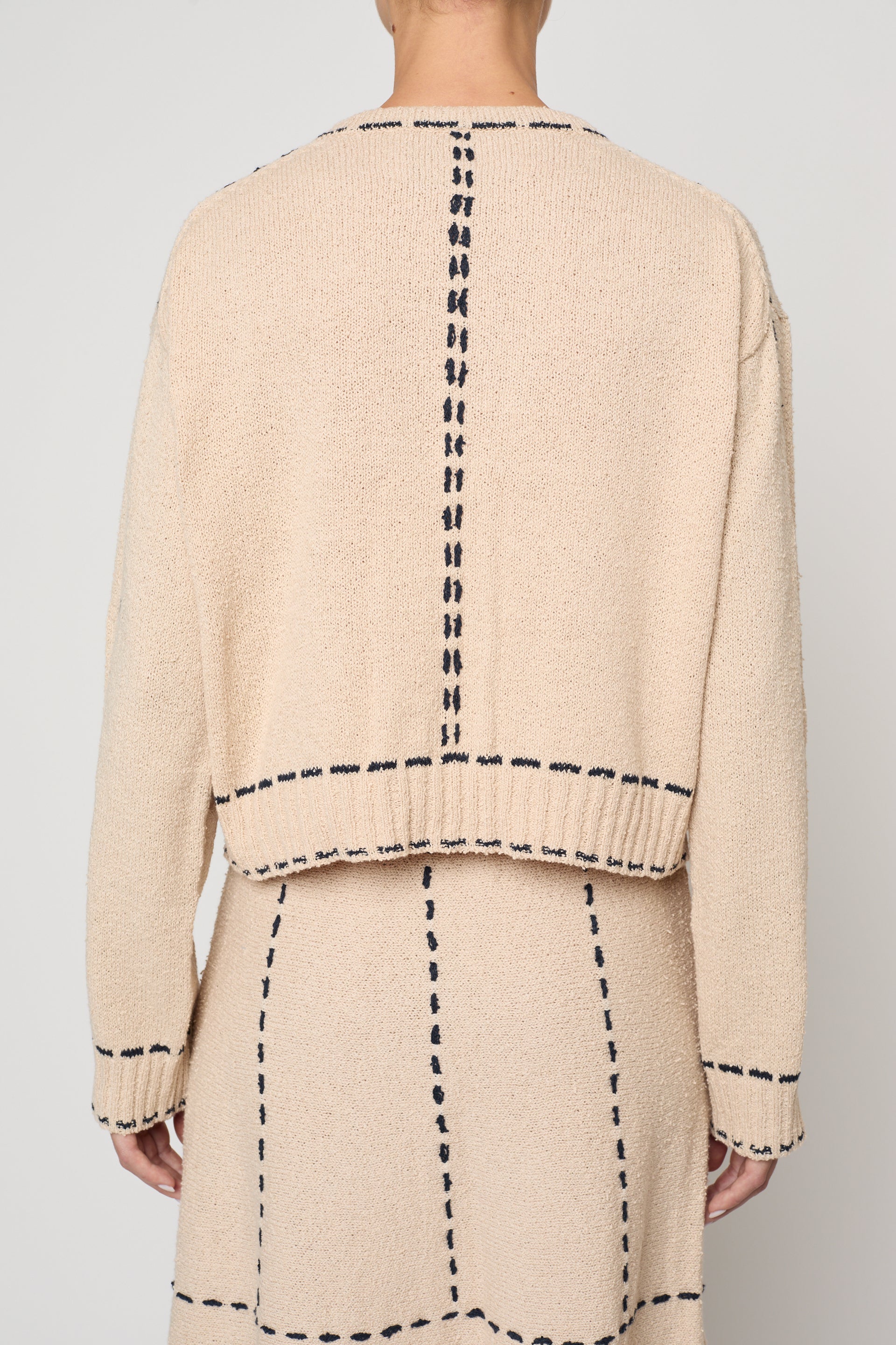 Lottie Jacket in Boucle Tanguis Cotton