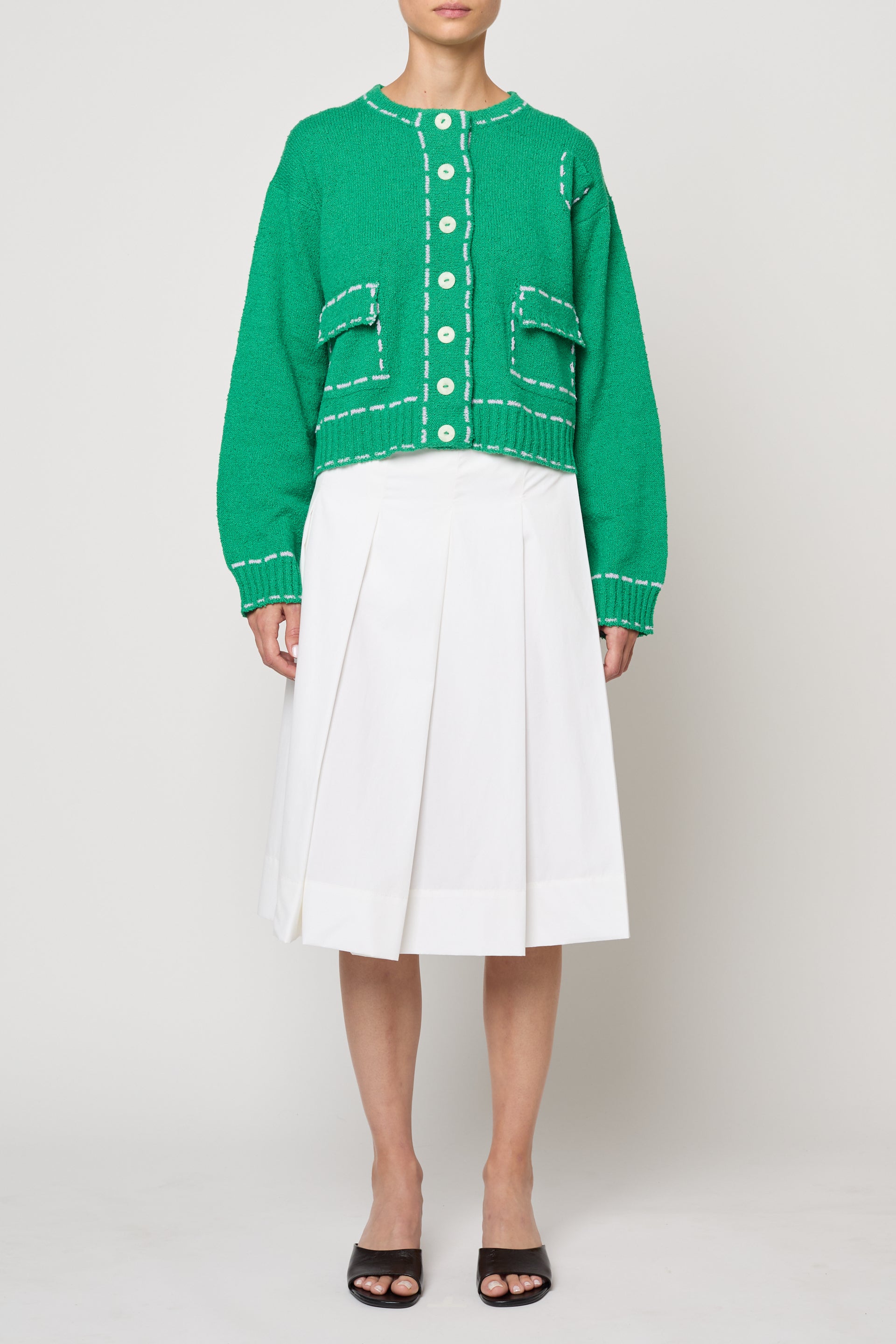 Lottie Jacket in Boucle Tanguis Cotton