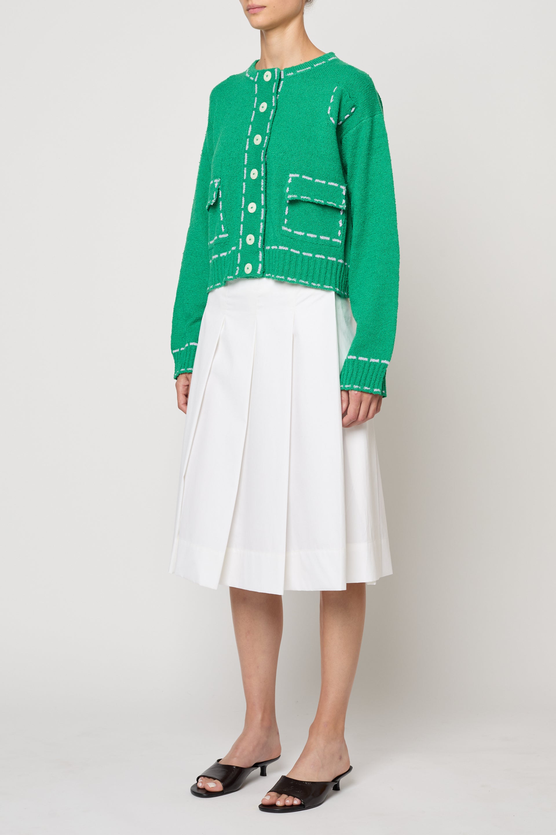 Lottie Jacket in Boucle Tanguis Cotton