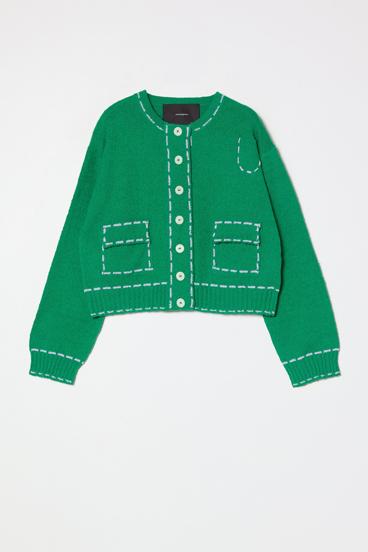 Lottie Jacket in Boucle Tanguis Cotton