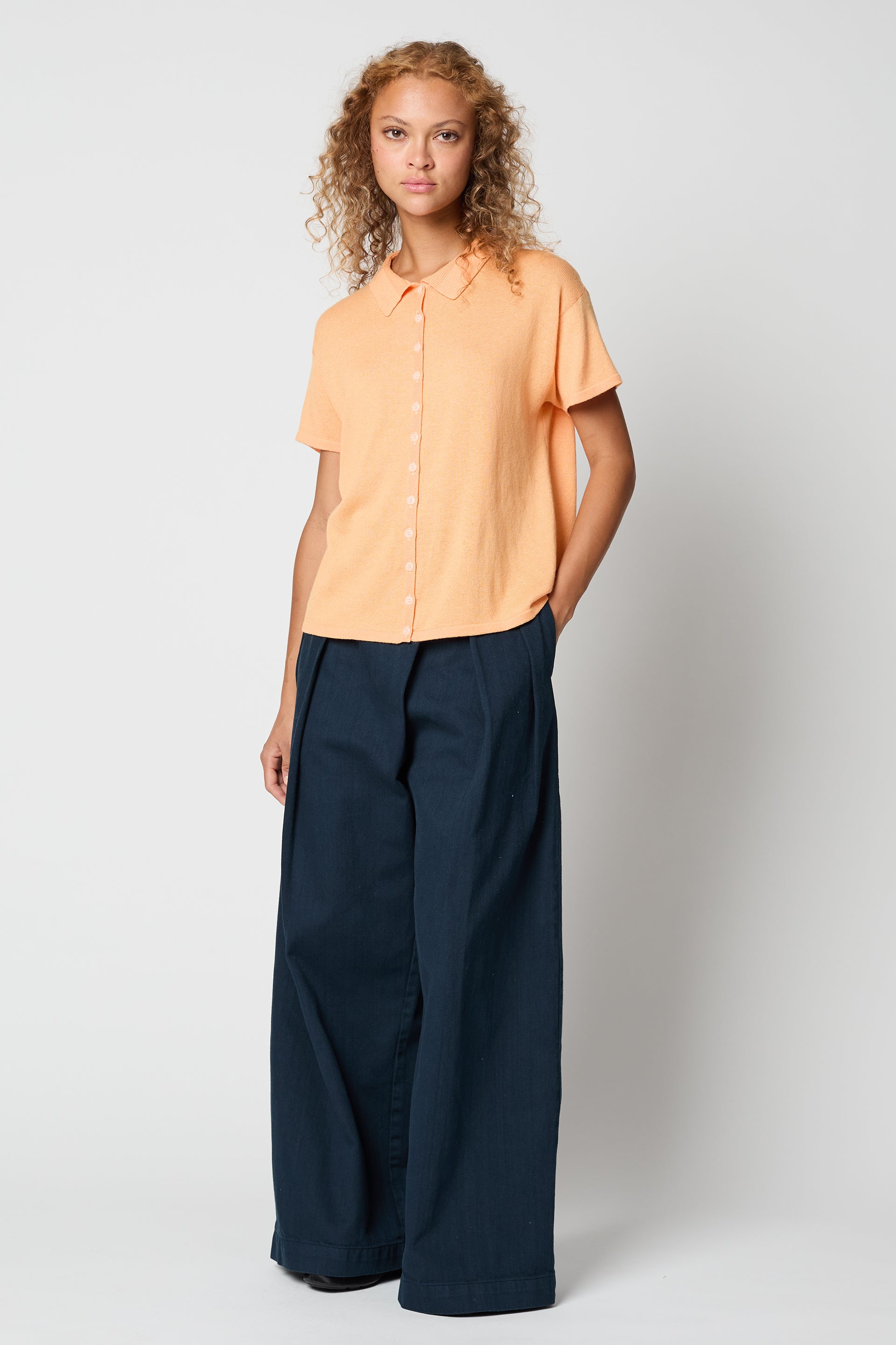 HIGH GAUGE KNIT BLOUSE