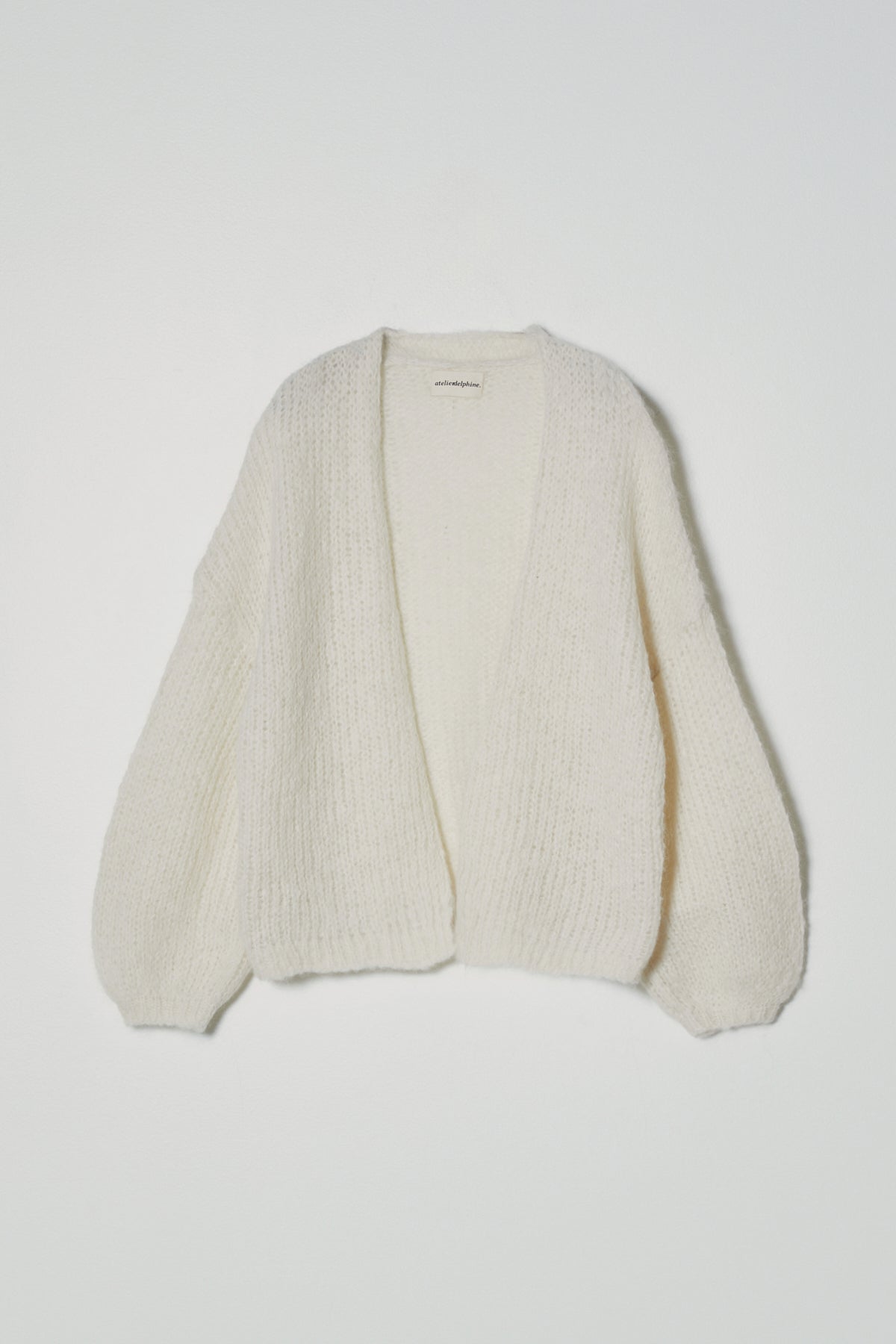Cora Cardigan in Suri Alpaca Blend at Atelier Delphine
