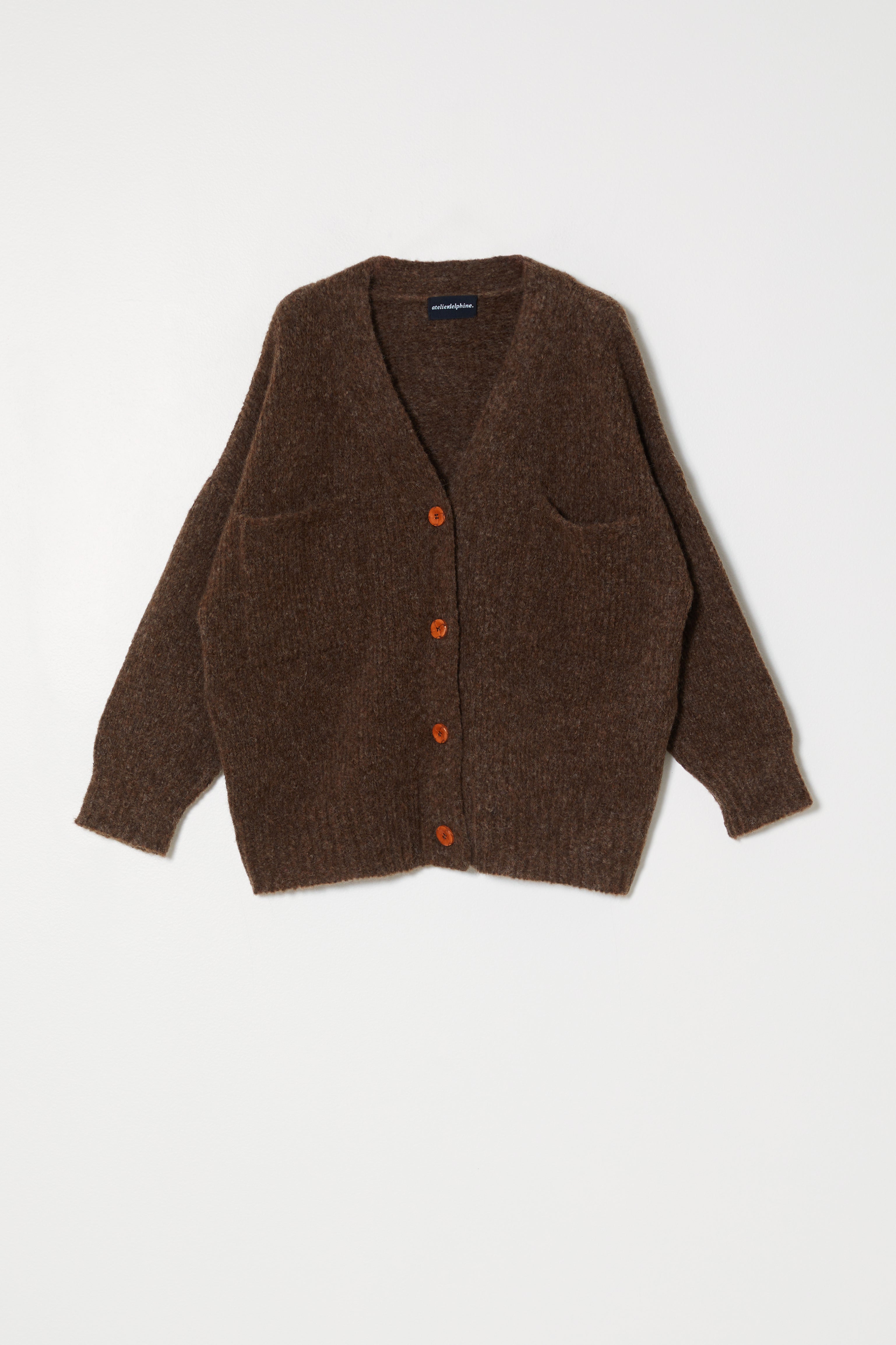 ベビーアルパカのアメリアカーディガン