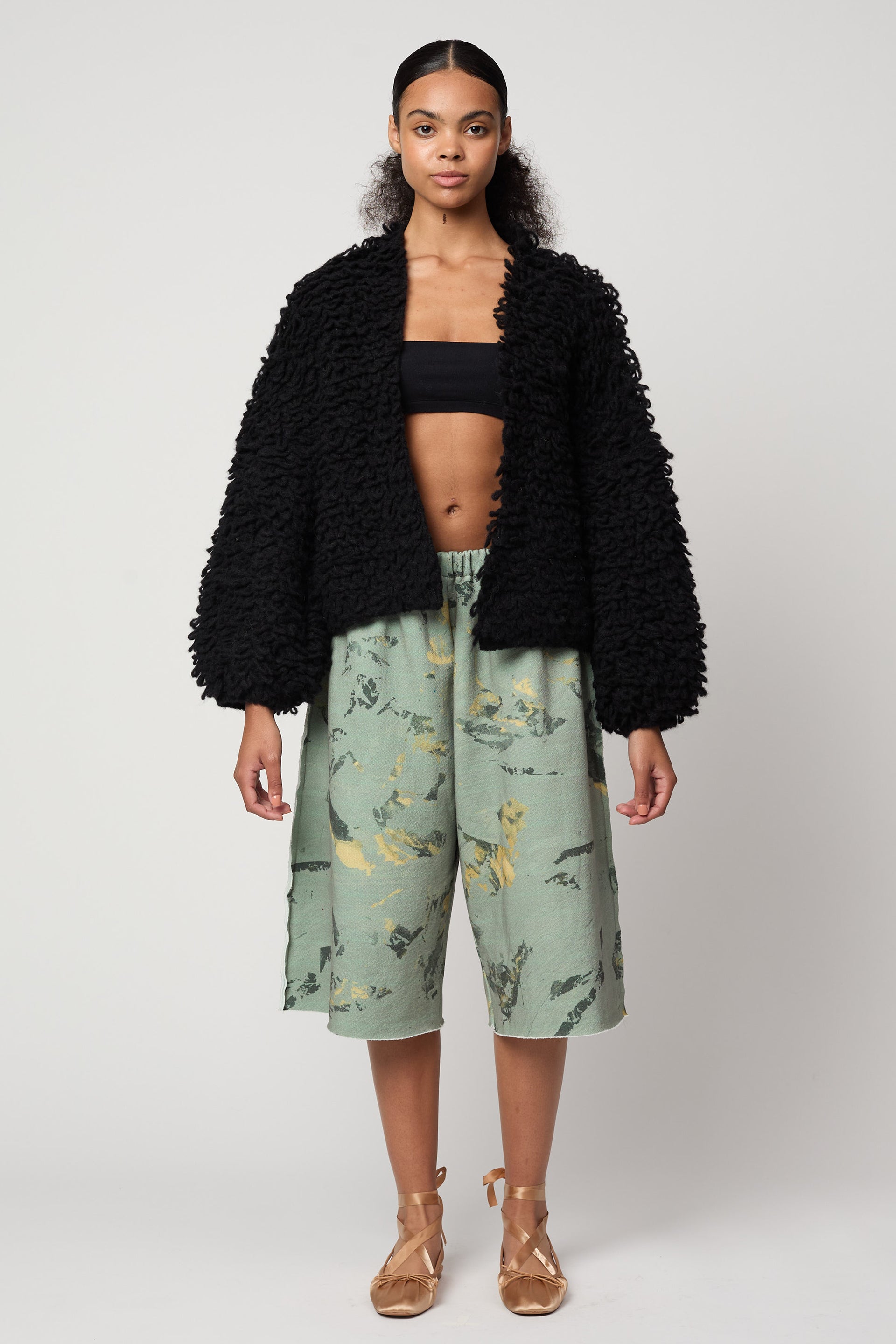 コーラ カーディガン フィンガーループ