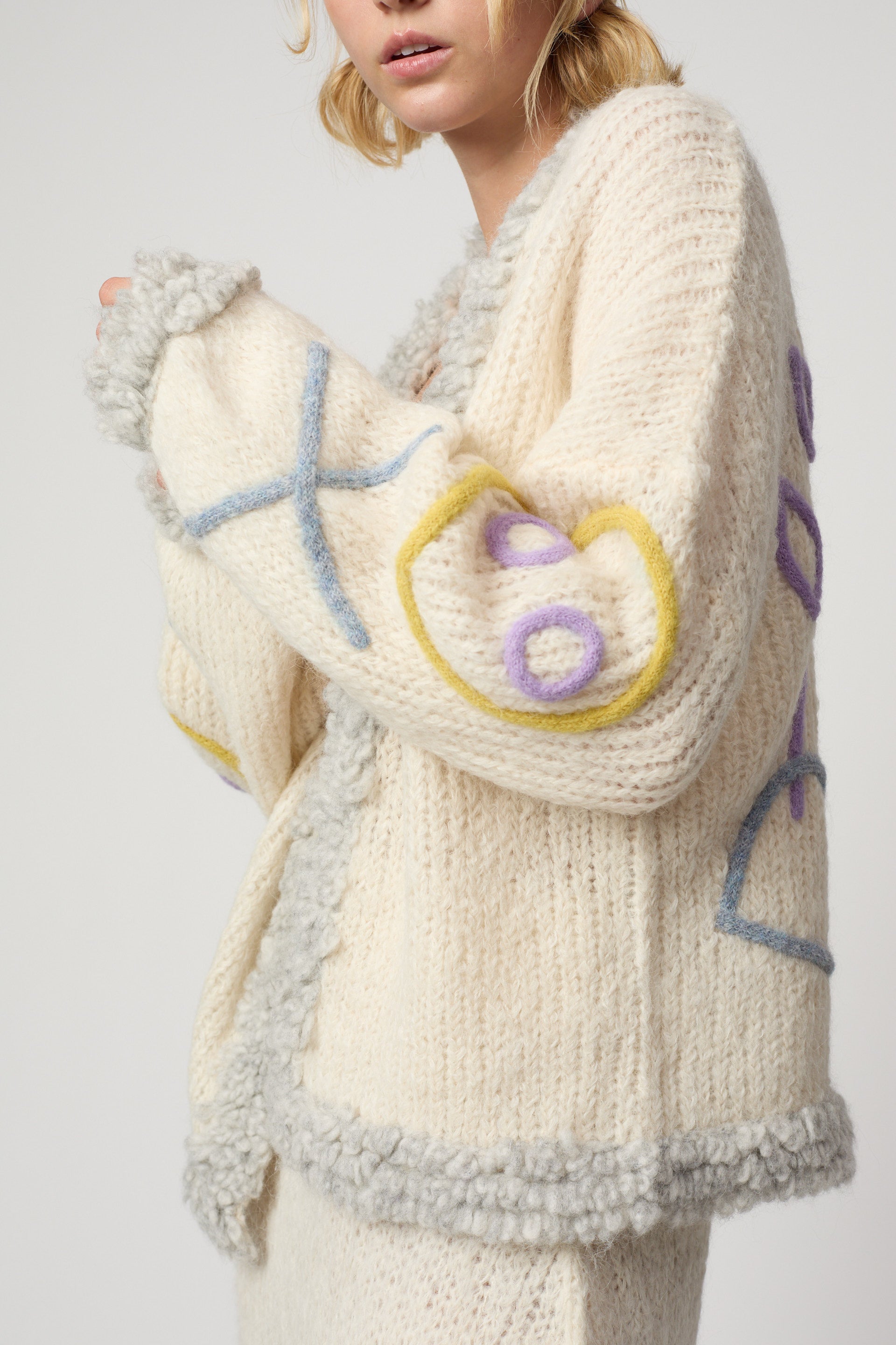 コーラ カーディガン アート キャンバス